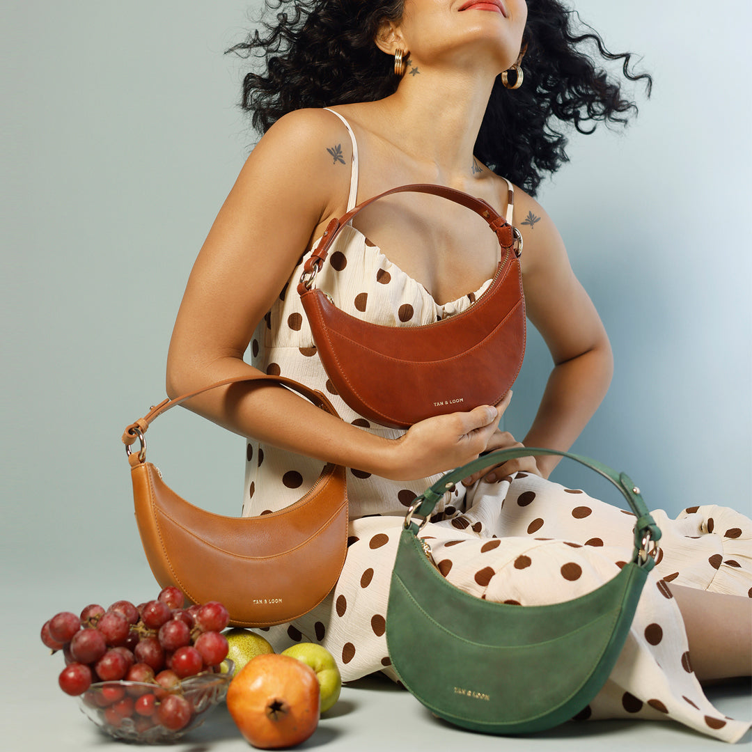 Baguette Bistro Statement leather baguette bags