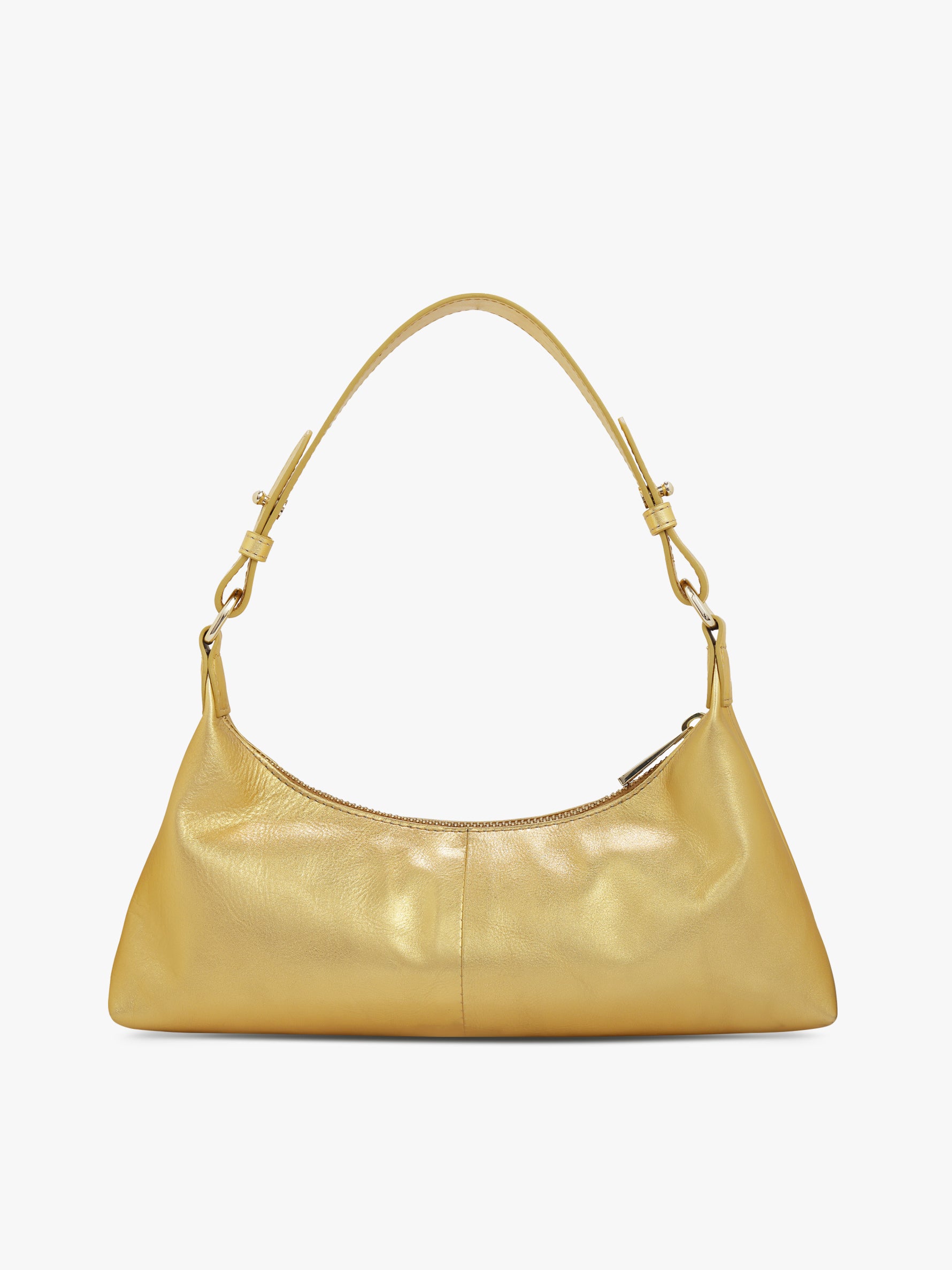 Handcrafted Genuine Leather Skinny Baguette Goddess Gold for Women Tan & Loom