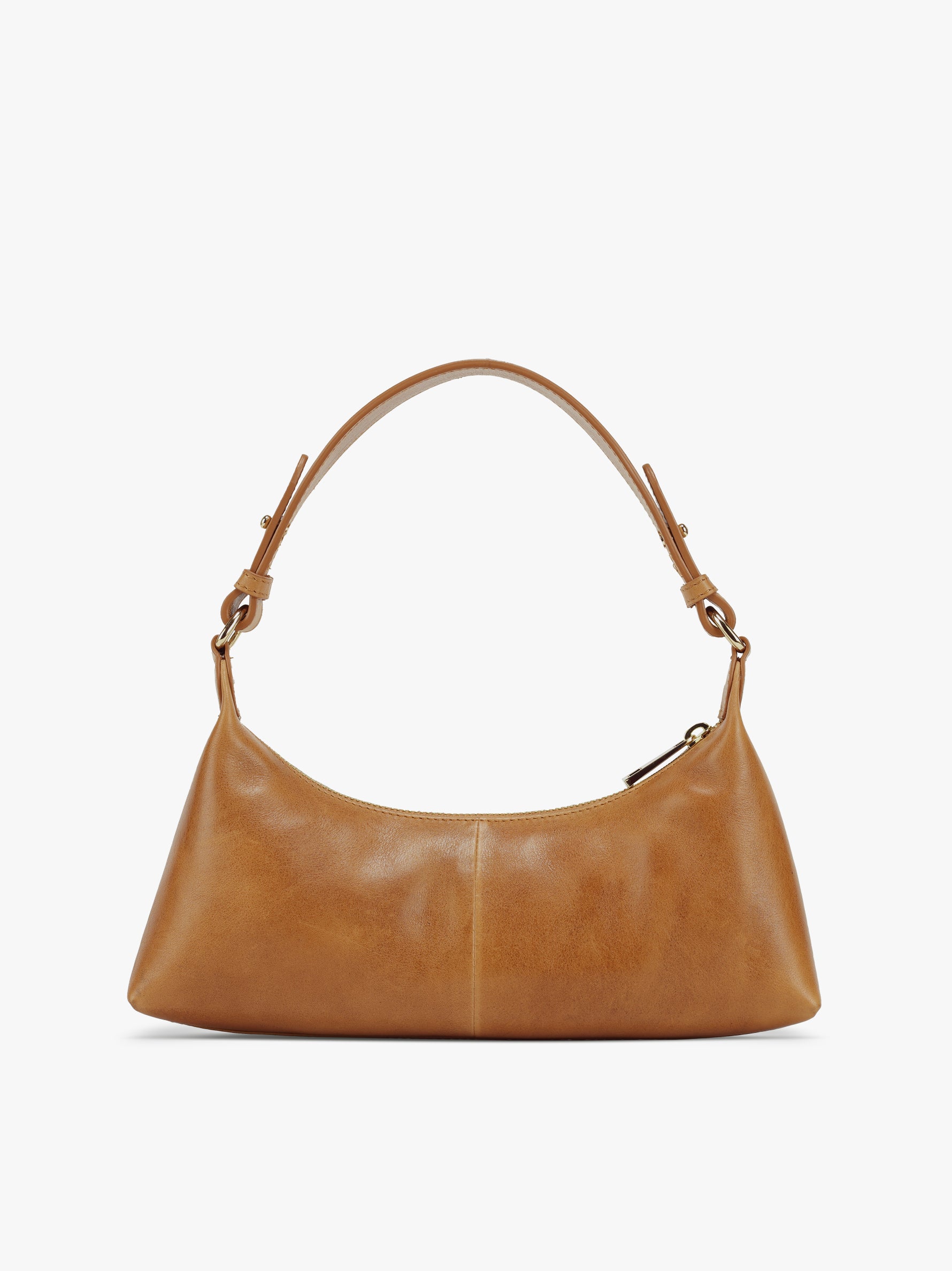 Handcrafted Genuine Vegetable Tanned Leather Skinny Baguette Tuscany Tan for Women Tan & Loom