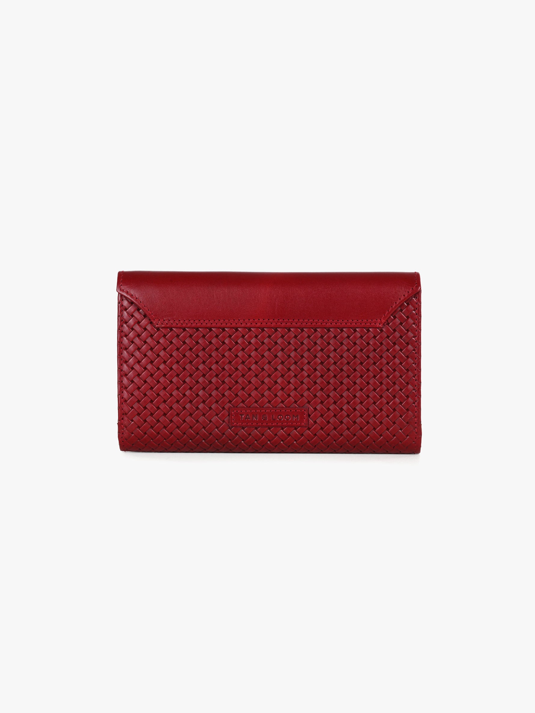 Colaba Clutch Wallet (Cherry)