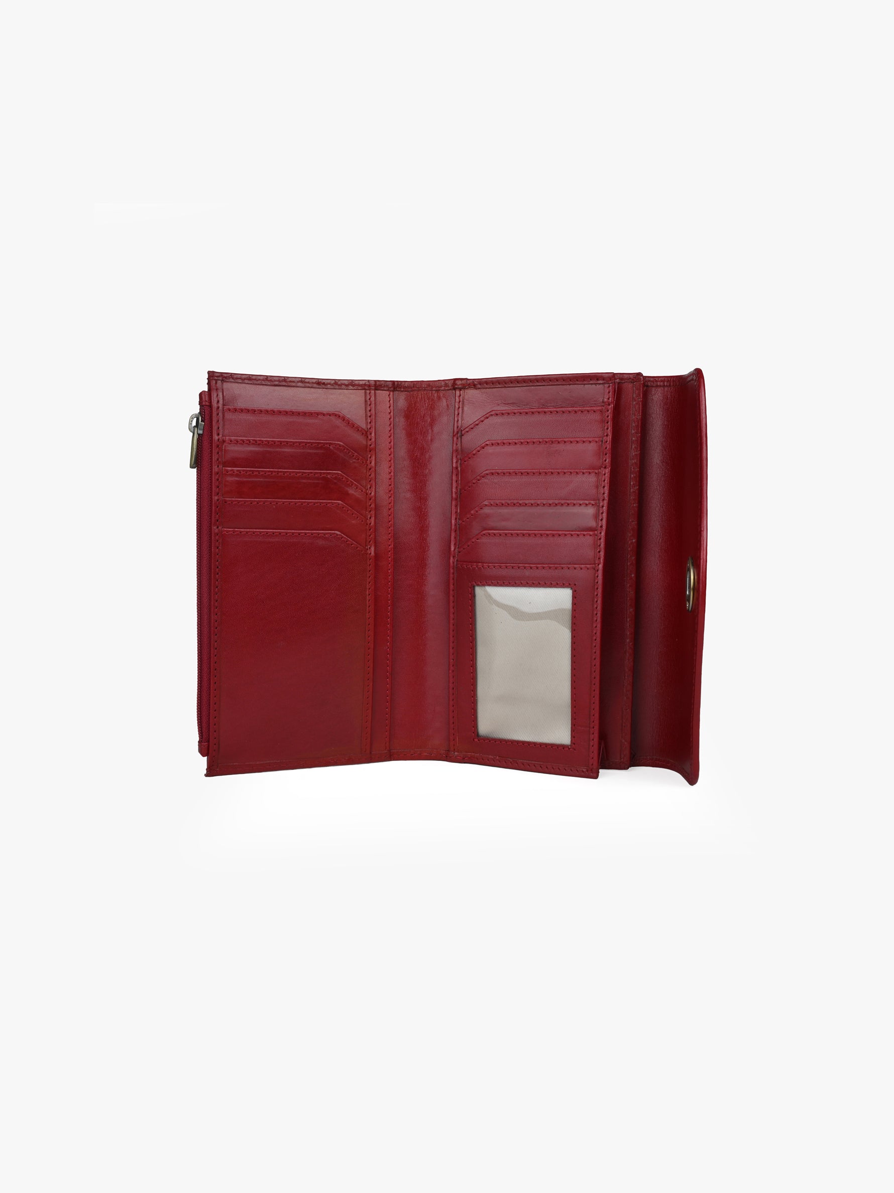 Colaba Clutch Wallet (Cherry)