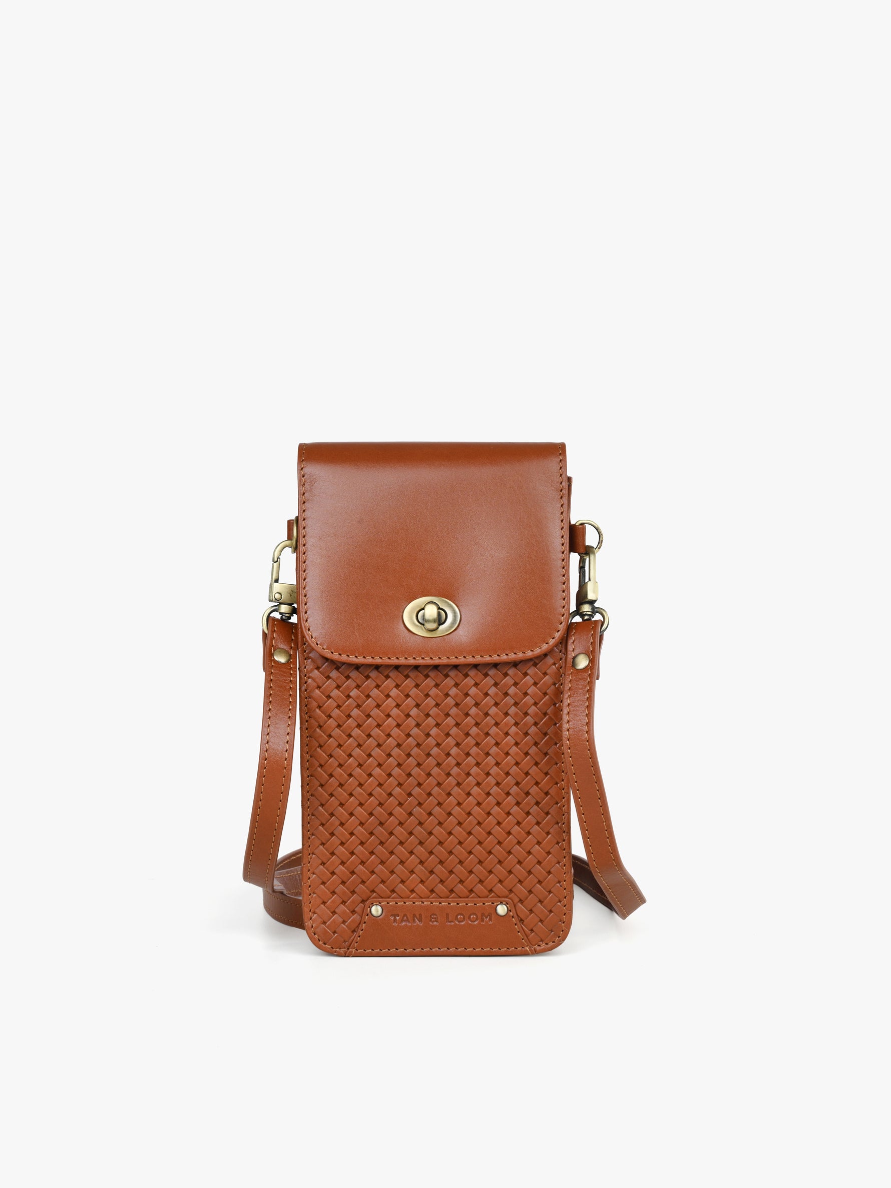 Manhattan Mobile Sling (Cognac)