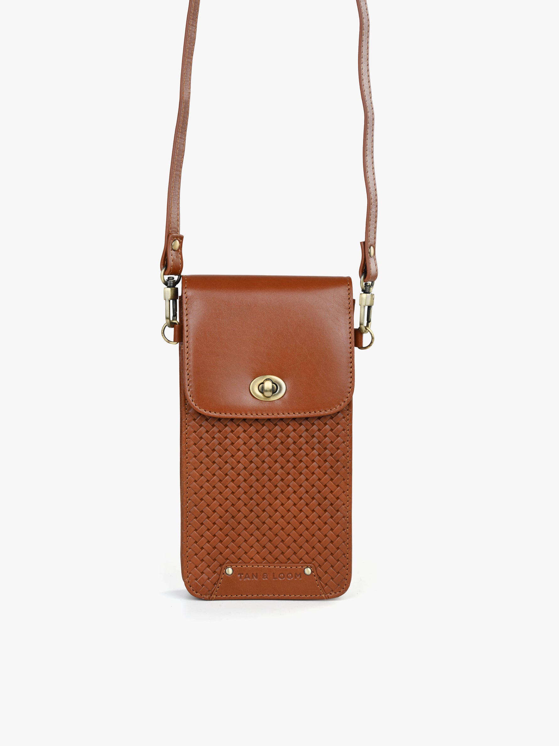 Manhattan Mobile Sling (Cognac)