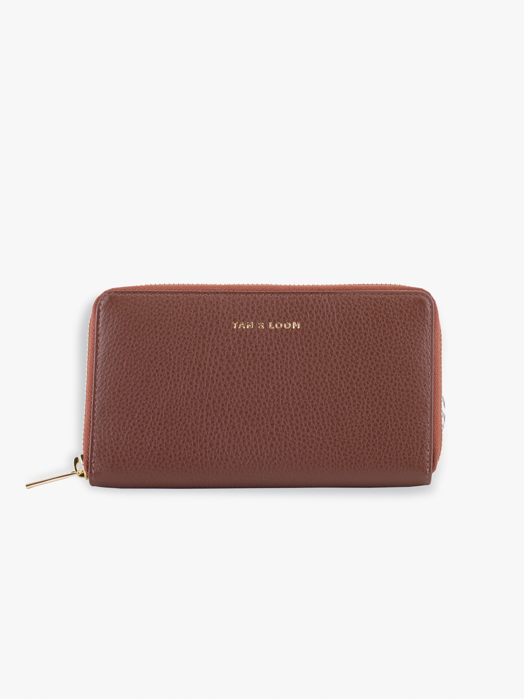 Classic Zip Around Wallet (Espresso)