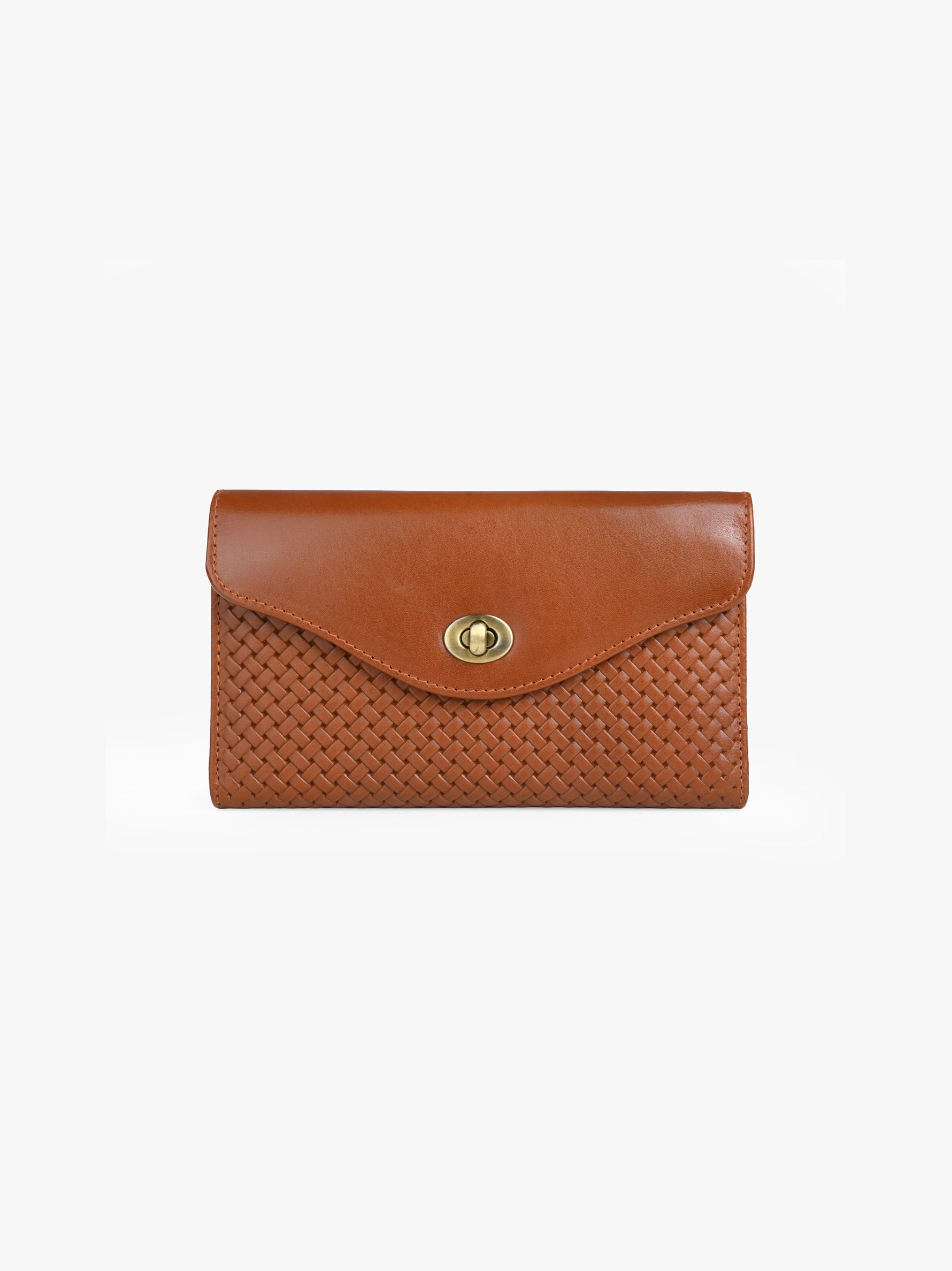 Colaba Clutch Wallet (Cognac)