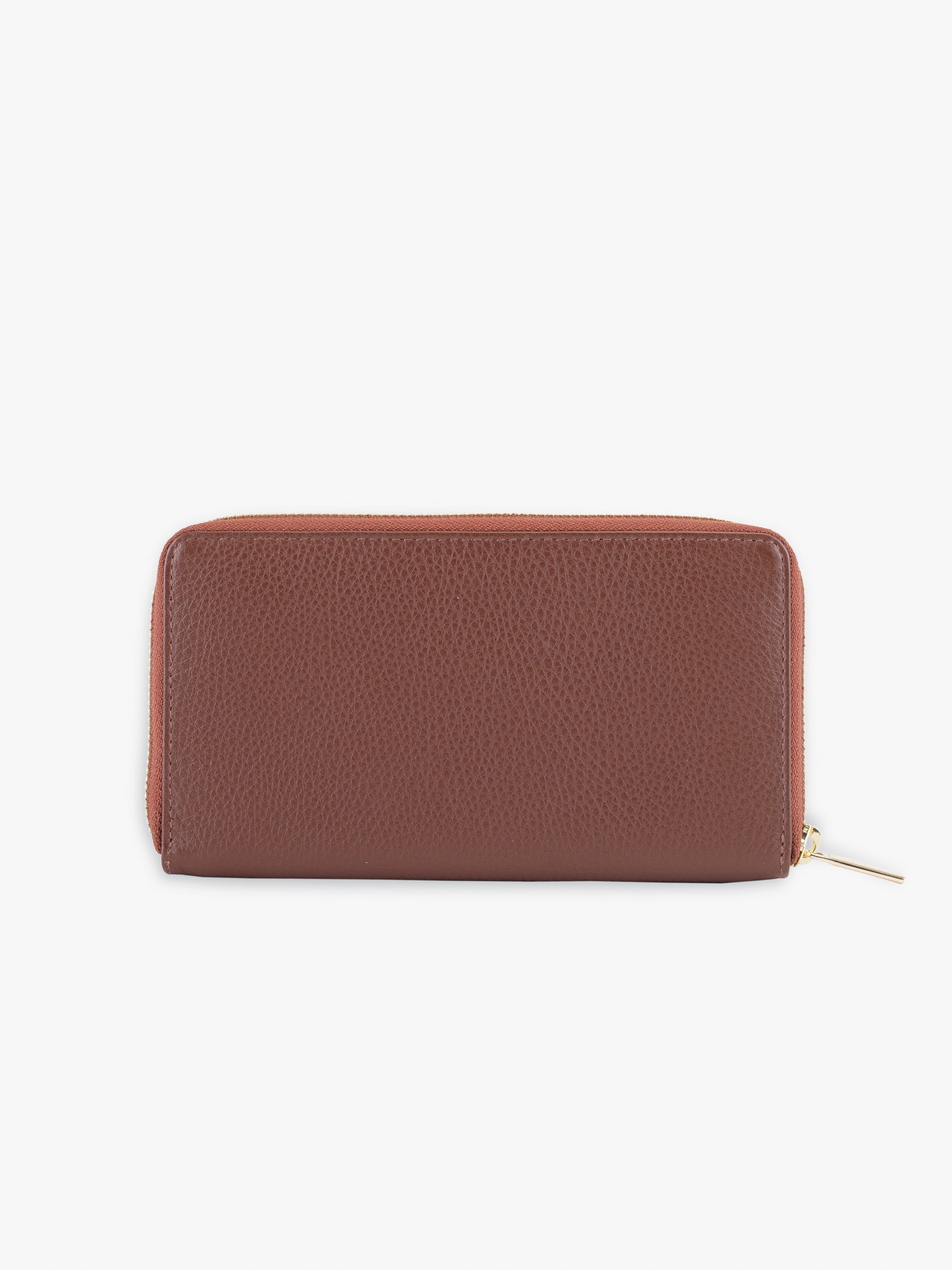 Classic Zip Around Wallet (Espresso)