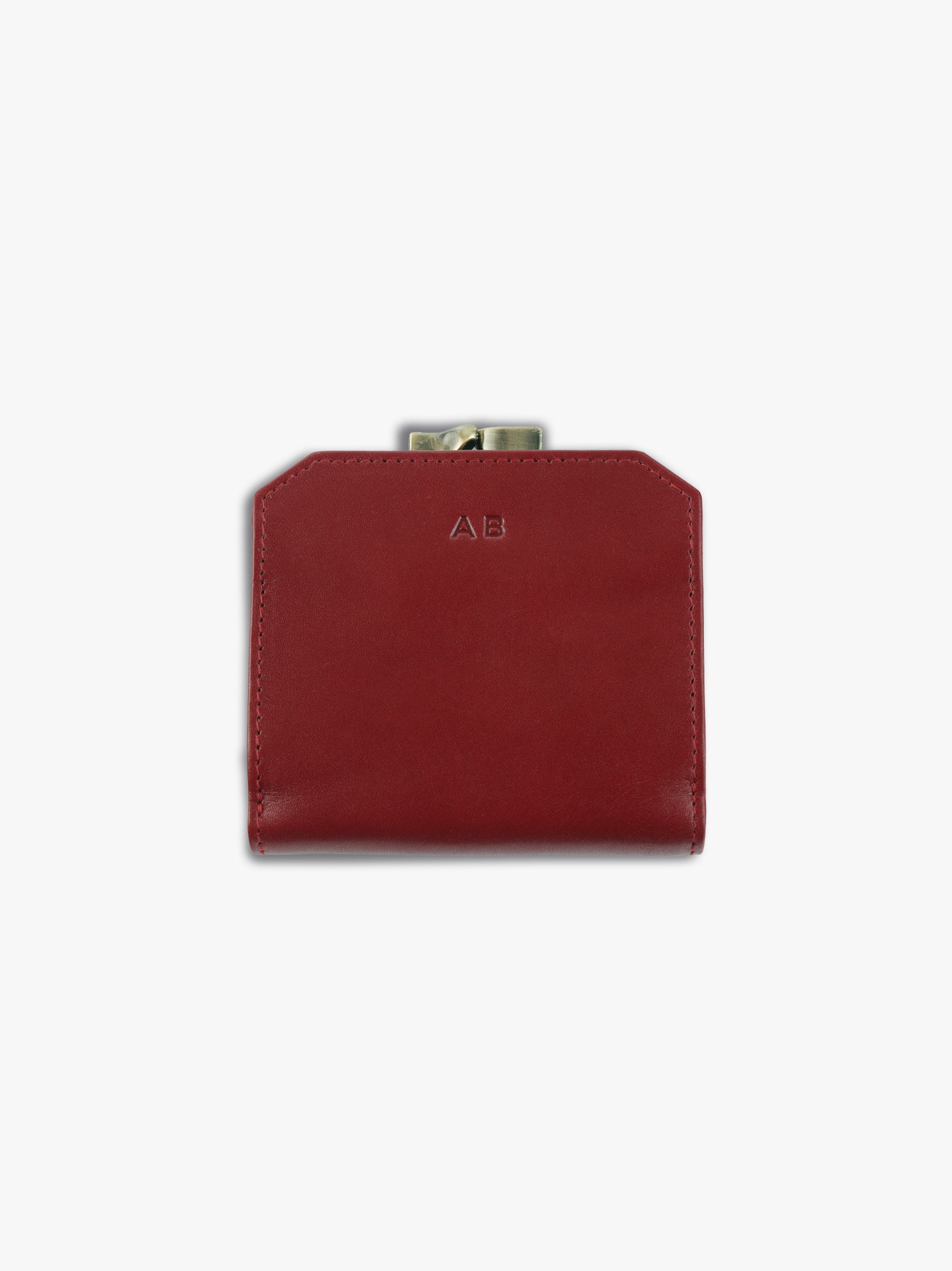 Handcrafted Genuine Vegetable Tanned Leather Pandora's Purse Burgundy for Women Tan & Loom