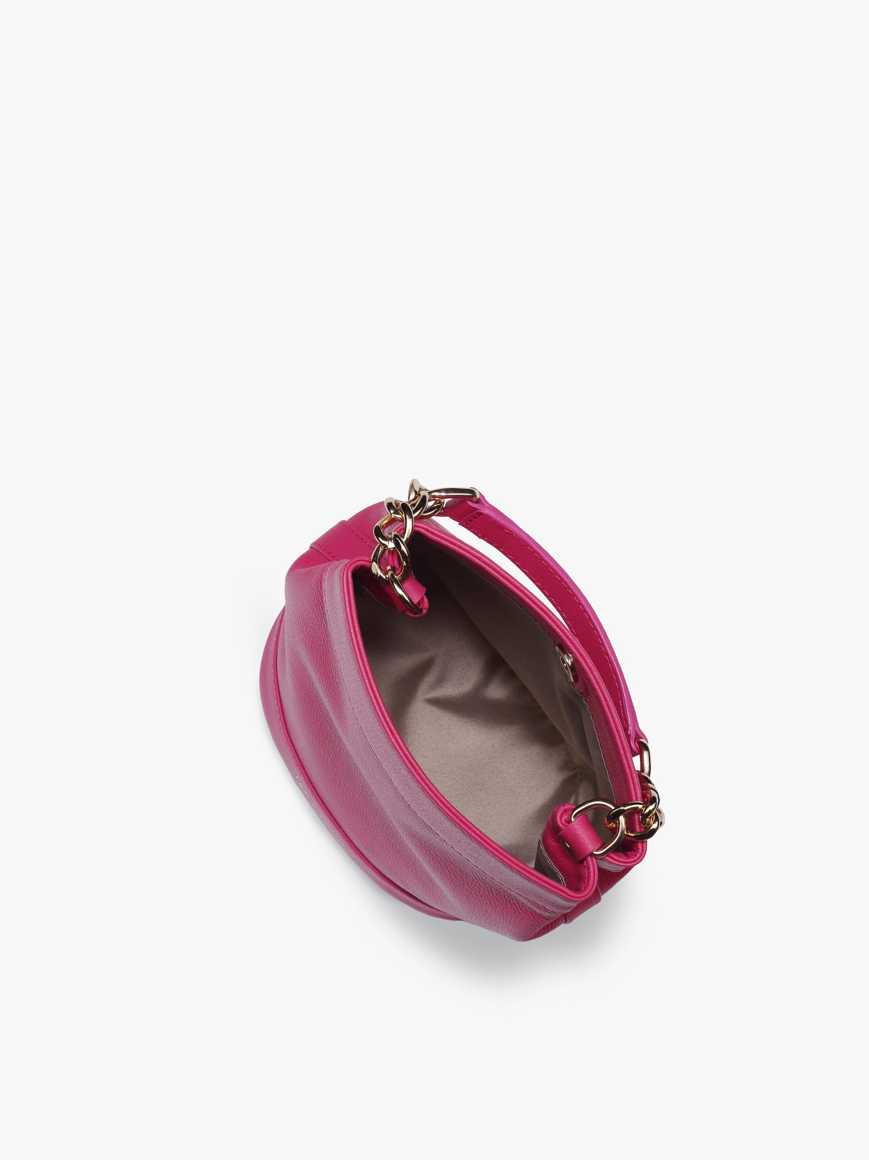 Handcrafted Pink Genuine Leather Rani Batua for Women Tan & Loom