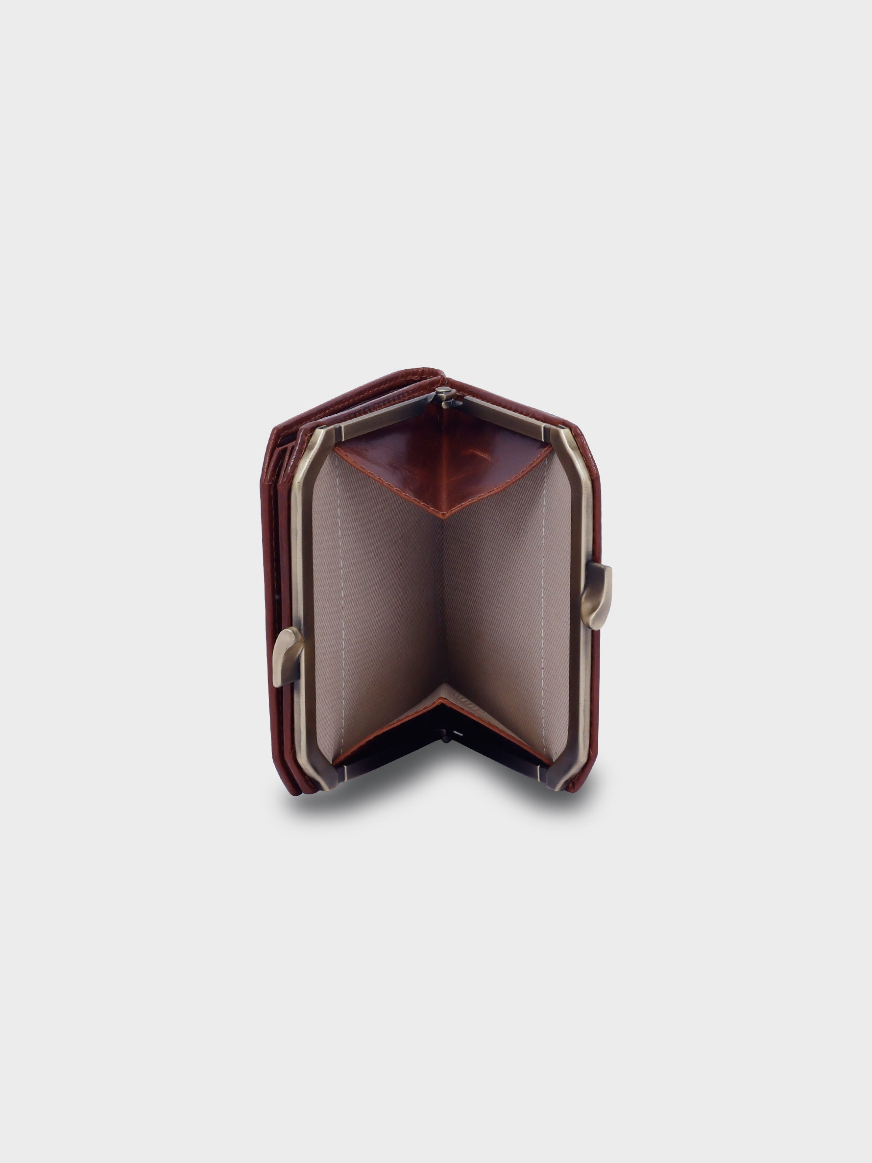 Handcrafted Genuine Vegetable Tanned Leather Pandora's Purse Vintage Brown for Women Tan & Loom
