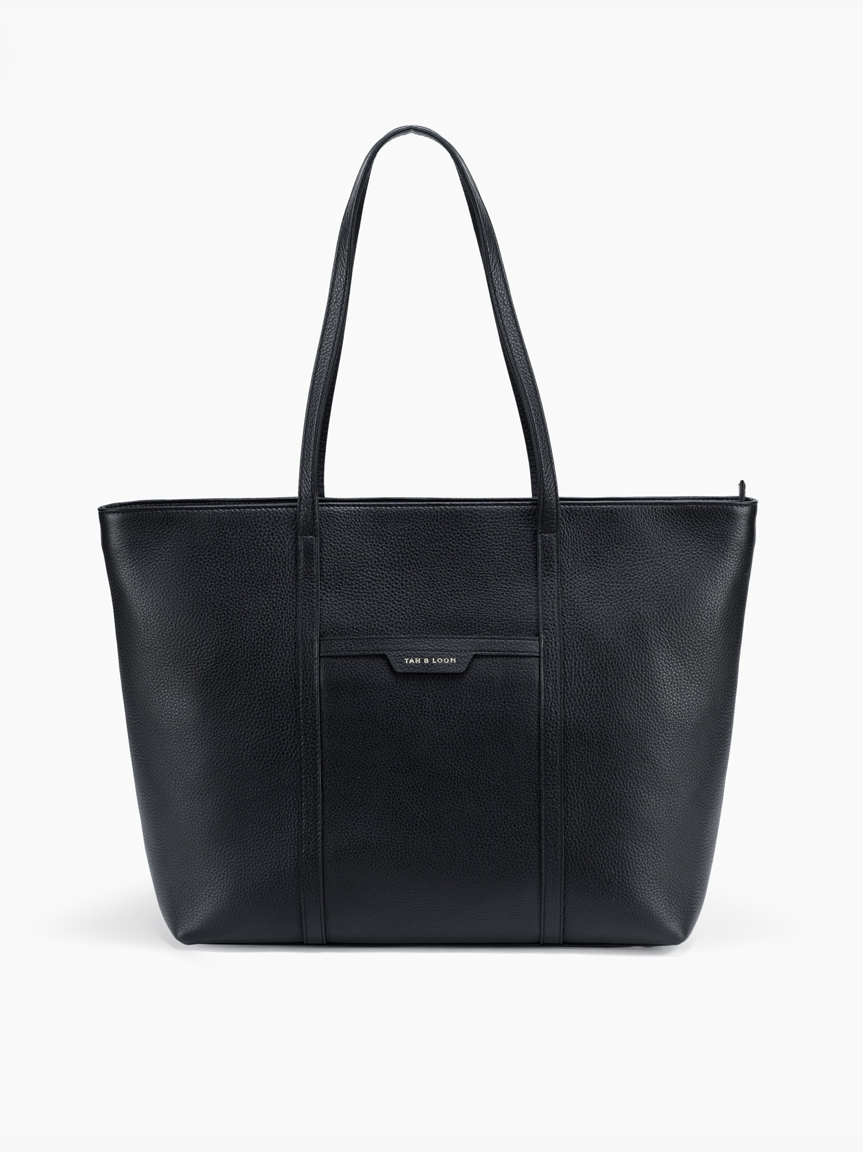 Handcrafted genuine leather 365 days tote bag for women Classic Black