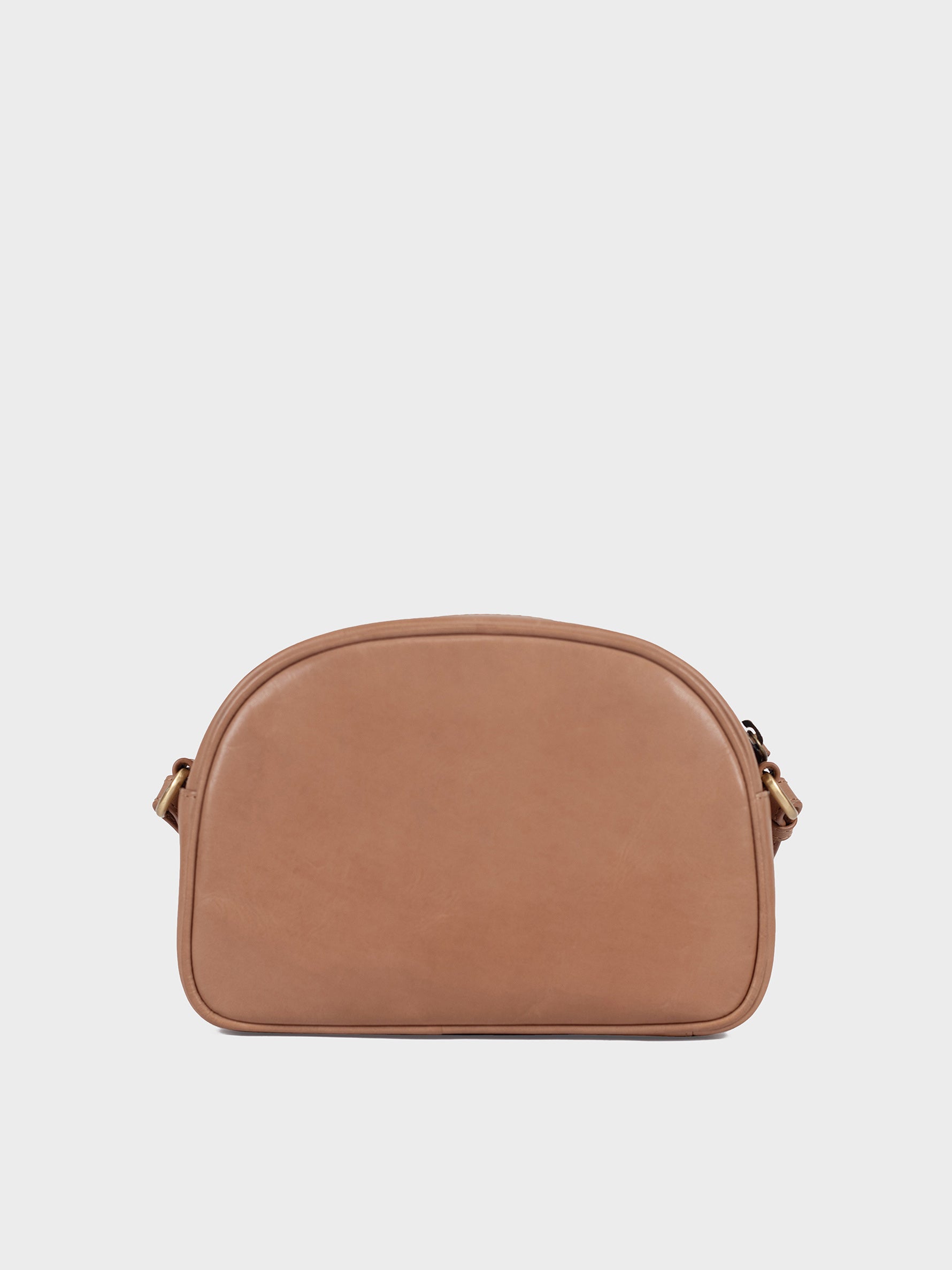 Handcrafted Premium Genuine Vegetable Tanned Leather & Pink Ikat Mini Camera Sling Bag for Women Tan & Loom