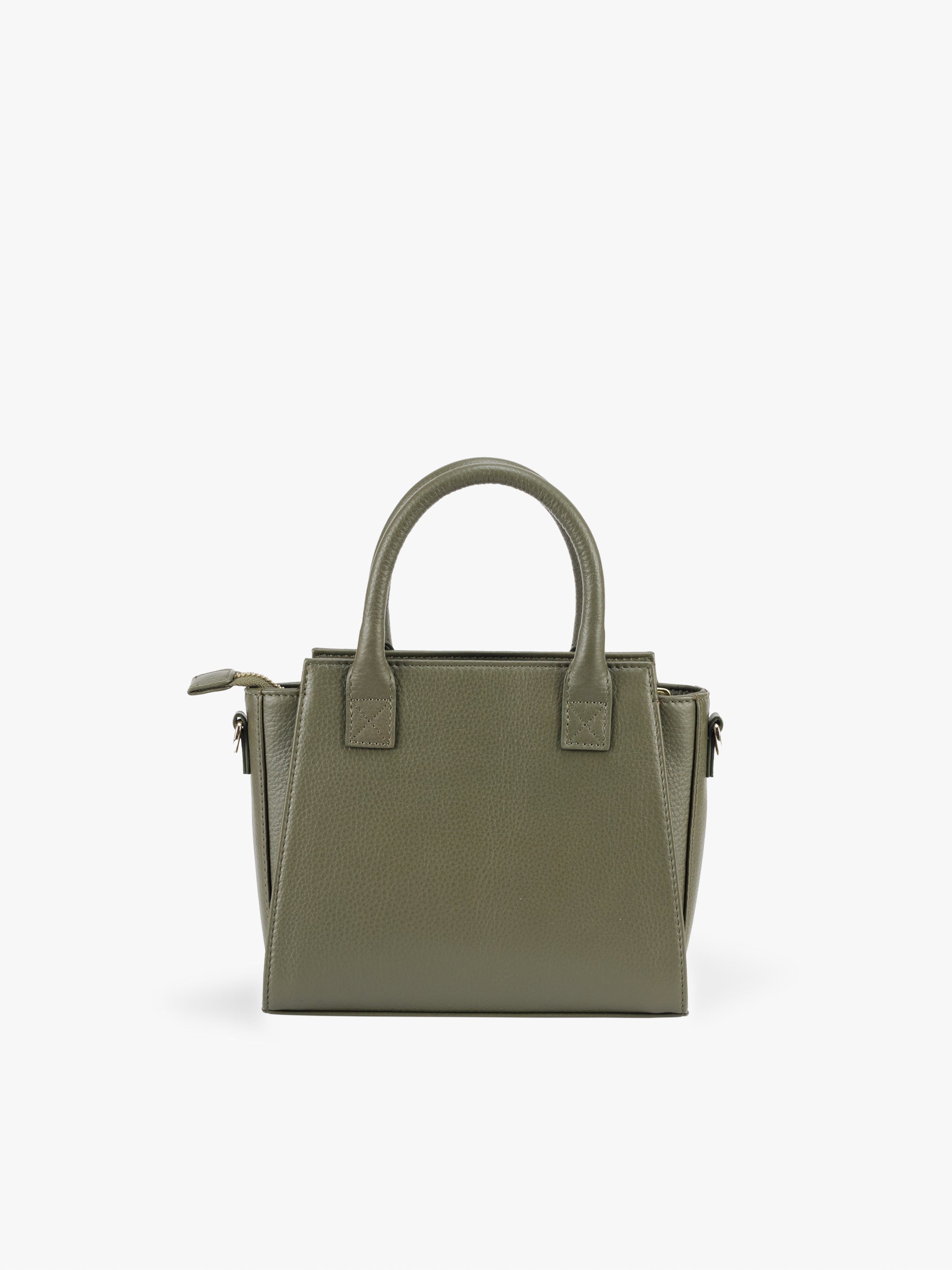 Handcrafted genuine leather Gamechanger Mini for women Olive