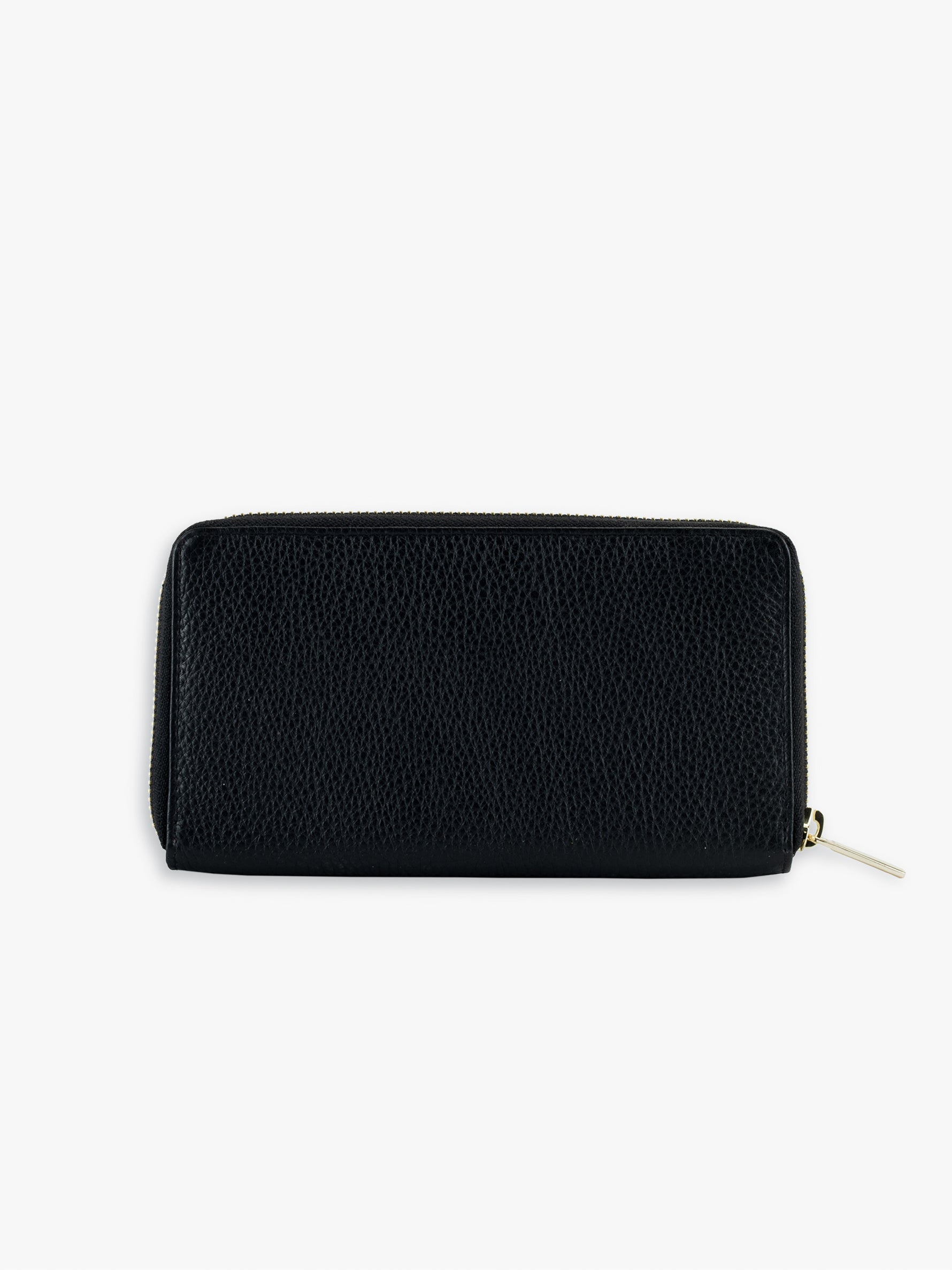 Handcrafted genuine leather classic wallet for women Classic Black