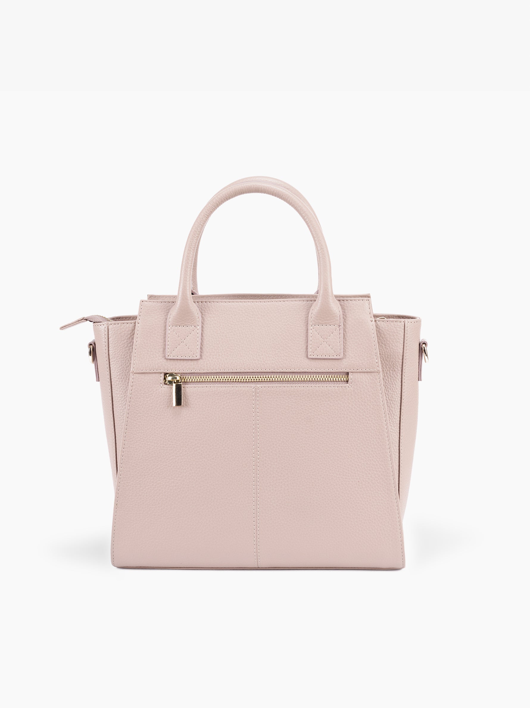 Handcrafted genuine leather Gamechanger Handbag for women Nude Pink
