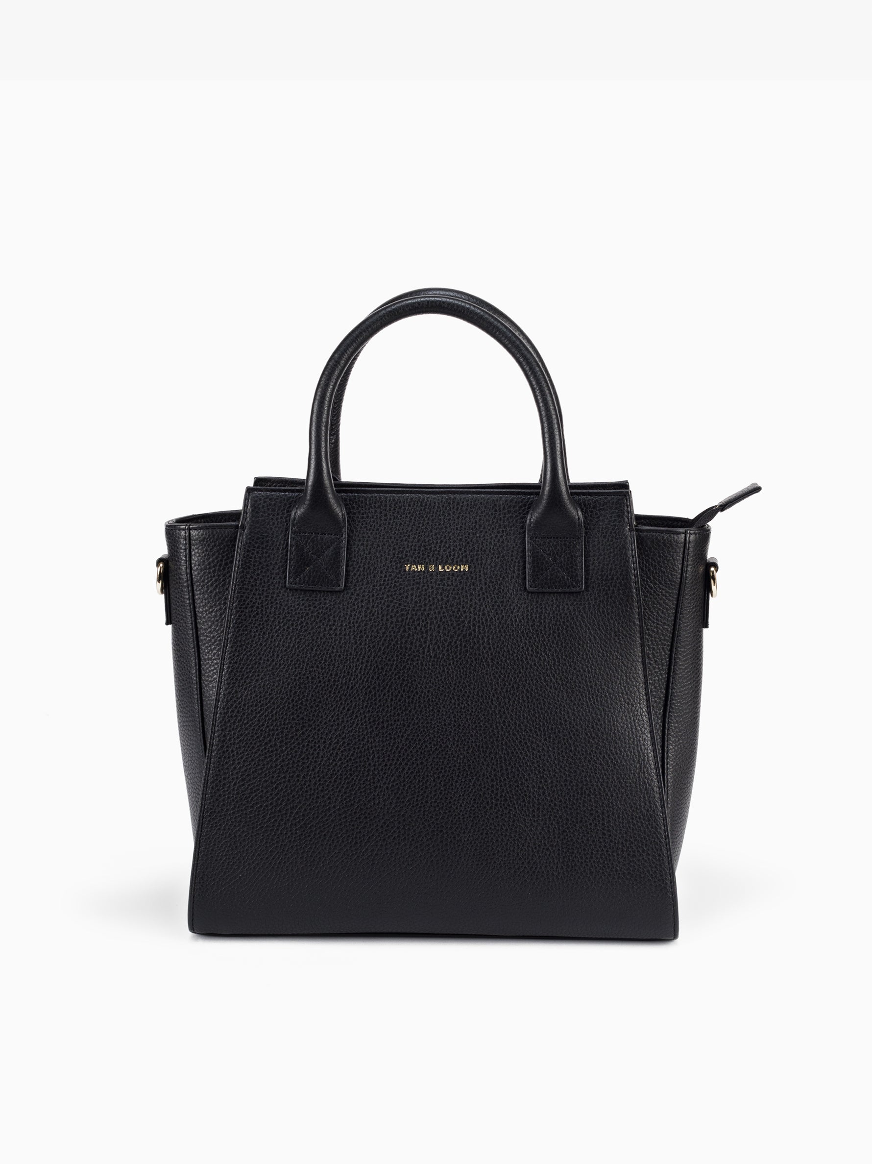 Handcrafted genuine leather Gamechanger Handbag for women Classic Black