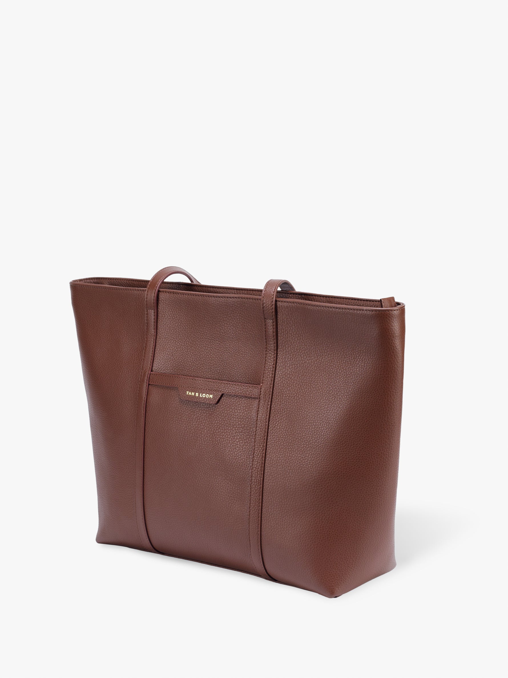 Handcrafted genuine leather 365 days tote bag for women Espresso Brown