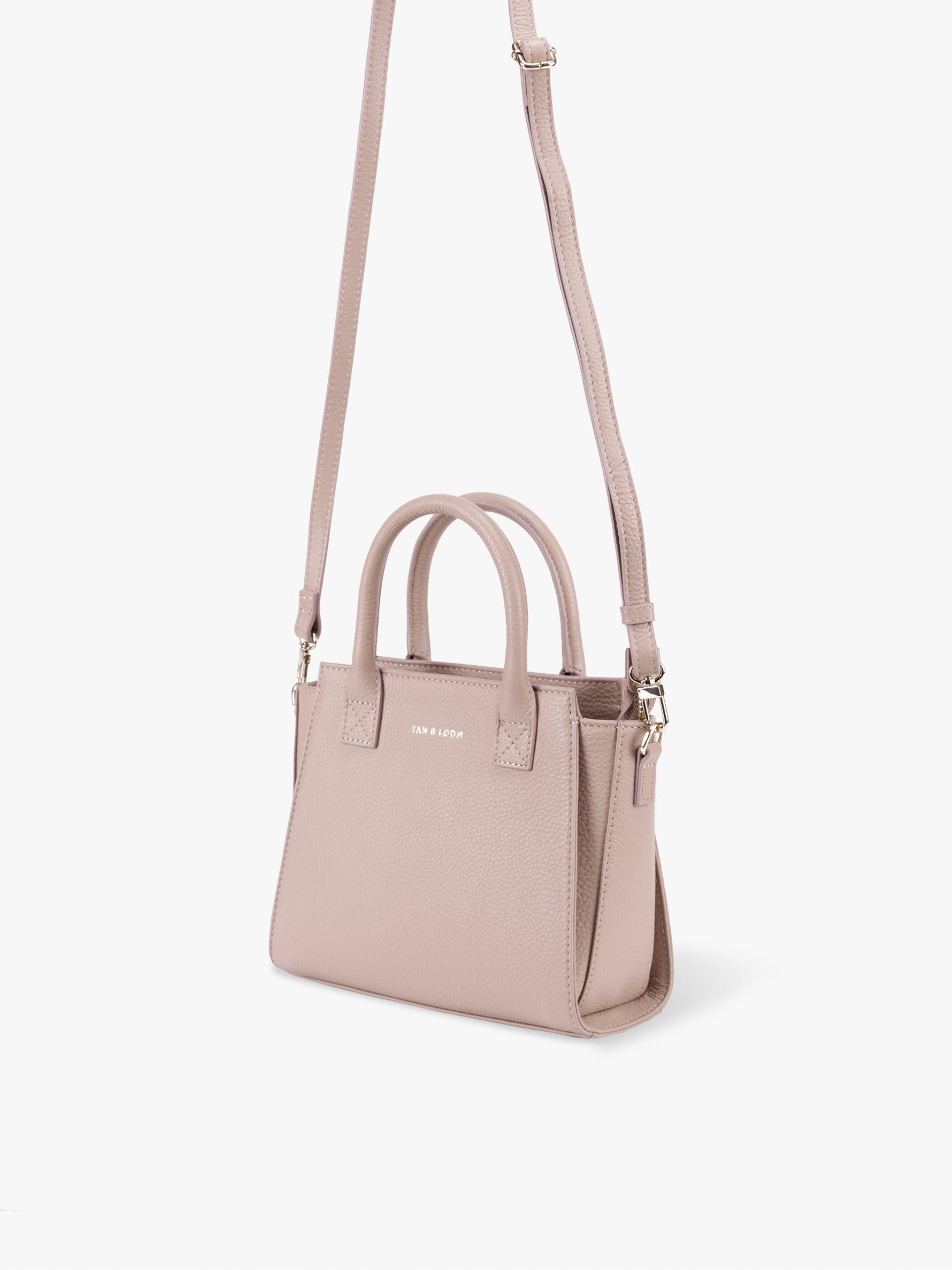 Handcrafted genuine leather Gamechanger Mini for women Nude Pink