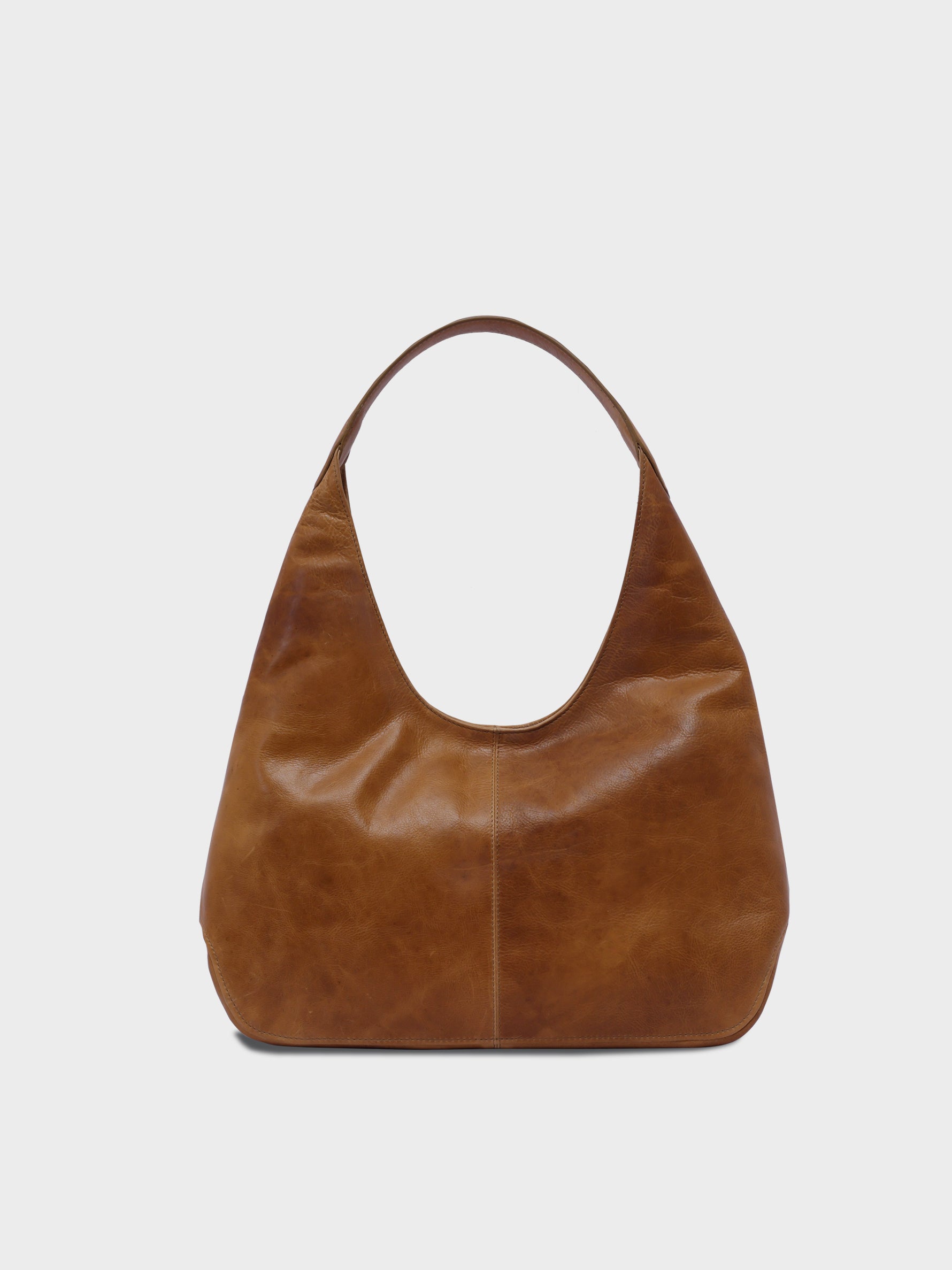 Handcrafted Genuine Vegetable Tanned Leather Hippie's Hobo Tuscany Tan for Women Tan & Loom