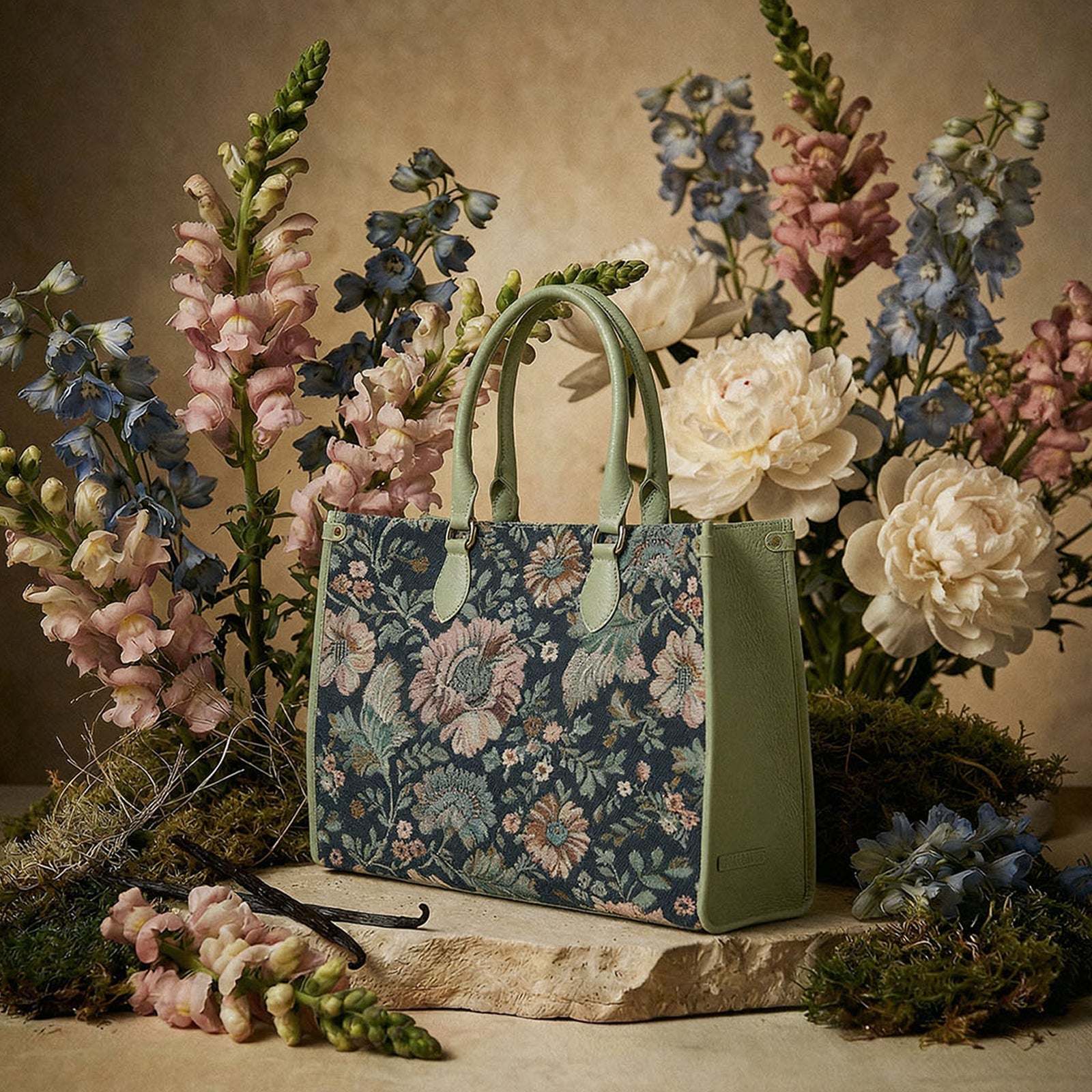 Handcrafted Premium Vegetable Tanned Leather Tote Bag for Women Tan & Loom