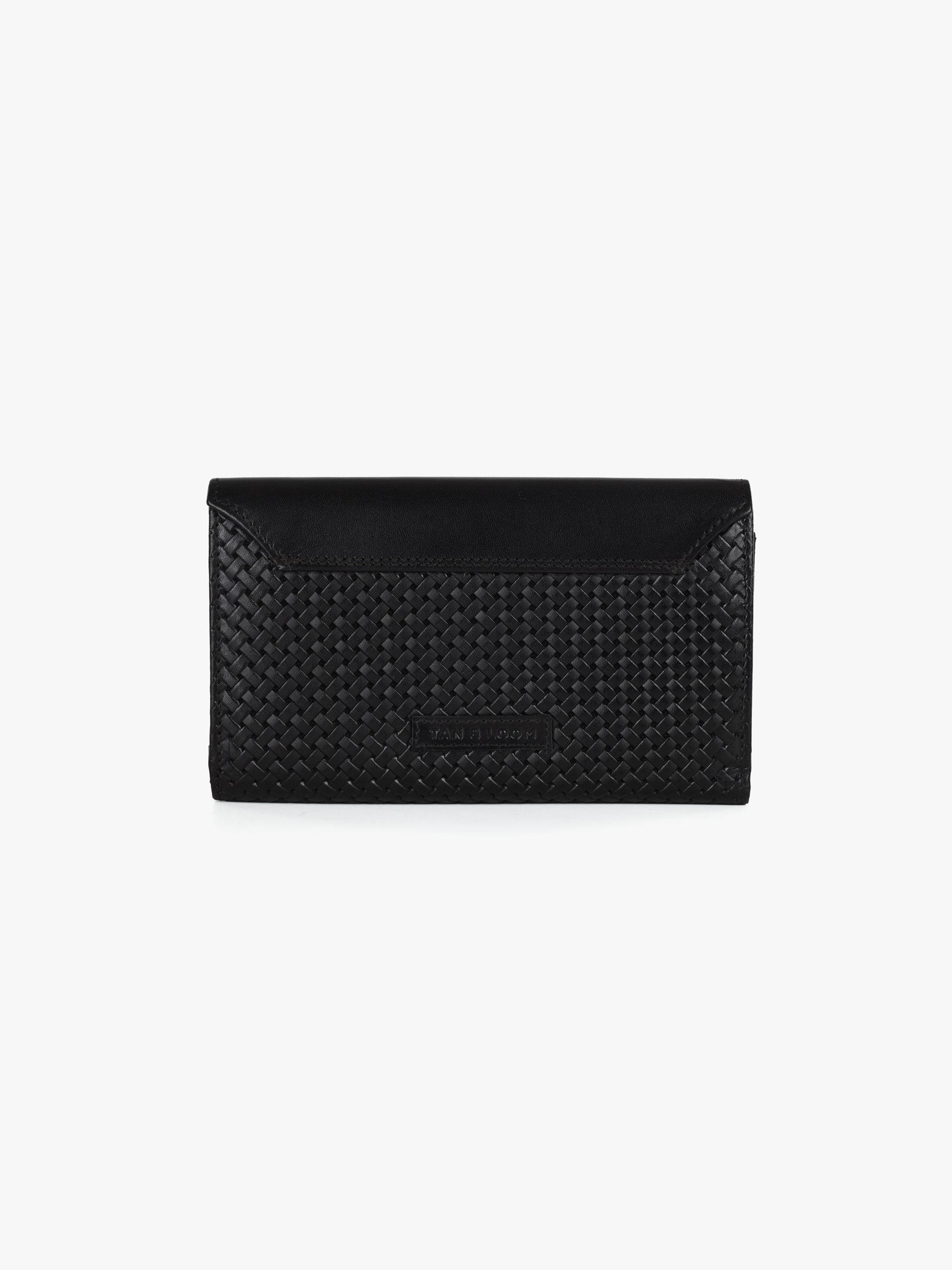 Colaba Clutch Wallet (Warm Black)