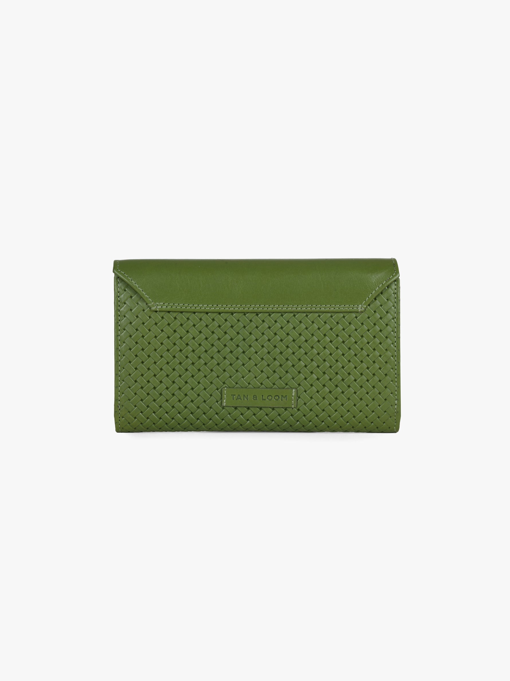 Colaba Clutch Wallet (Matcha)