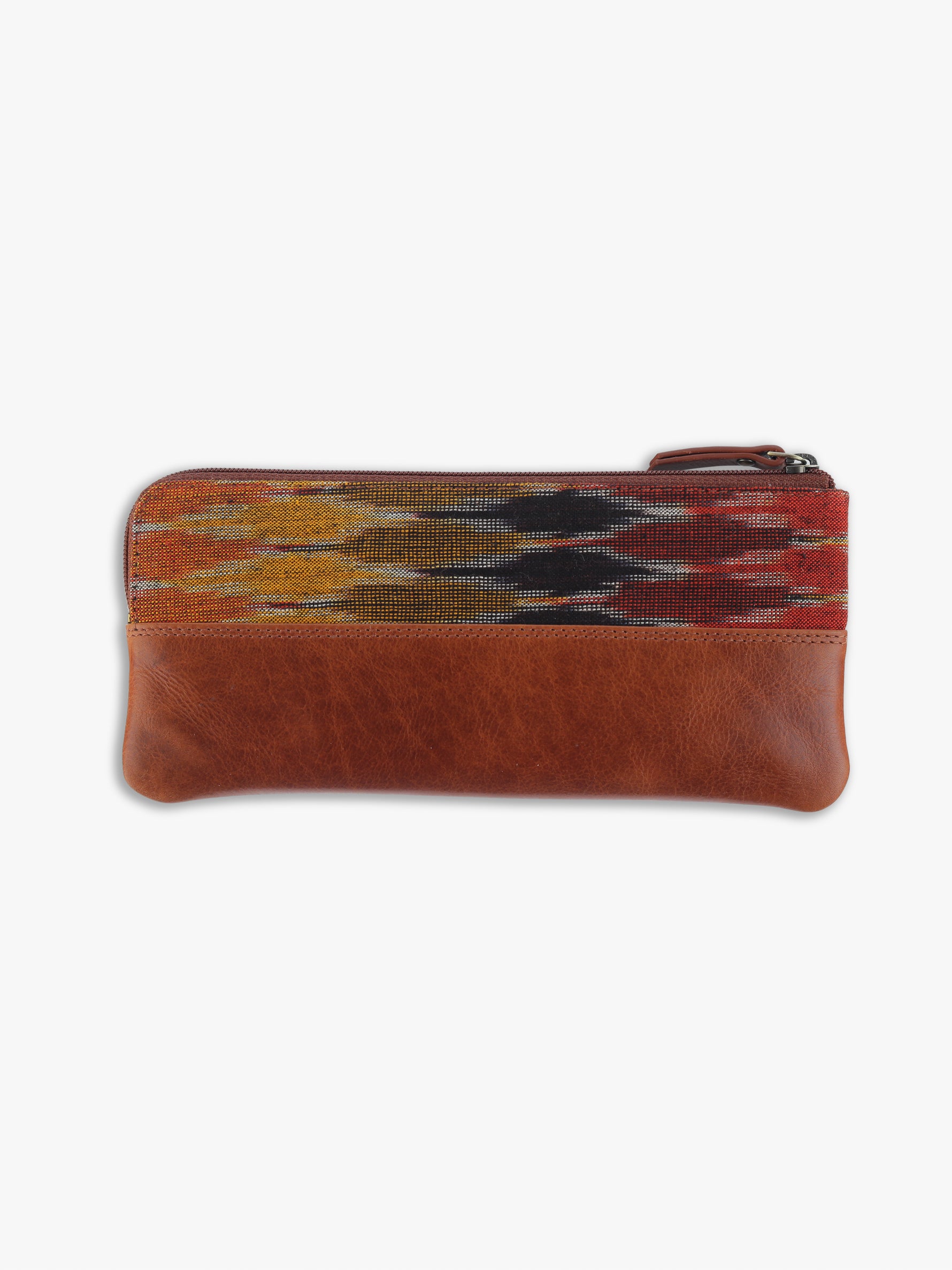Pencil Pouch (Multi Red Ikat)