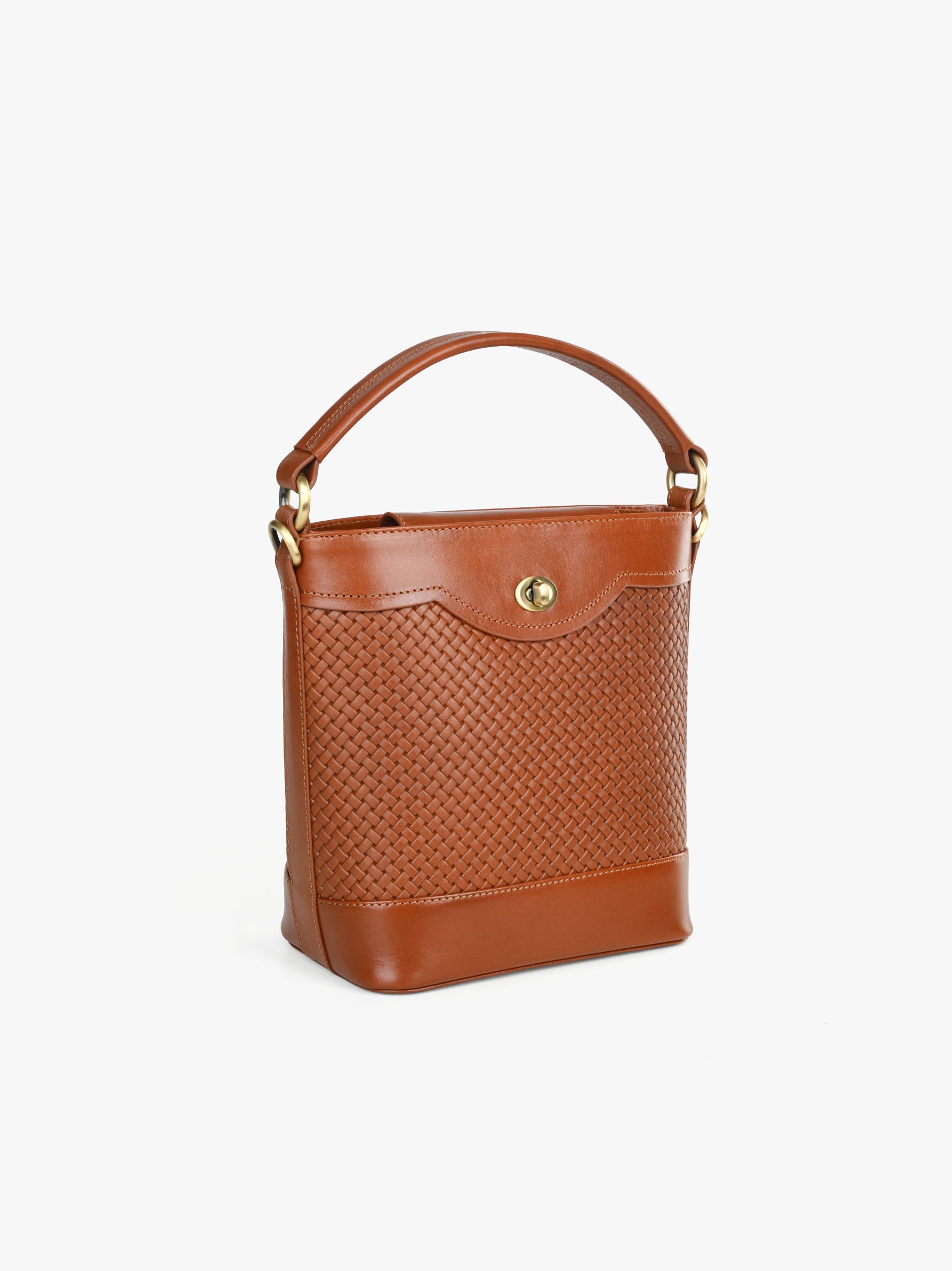 Portobello Bucket Bag (Cognac)