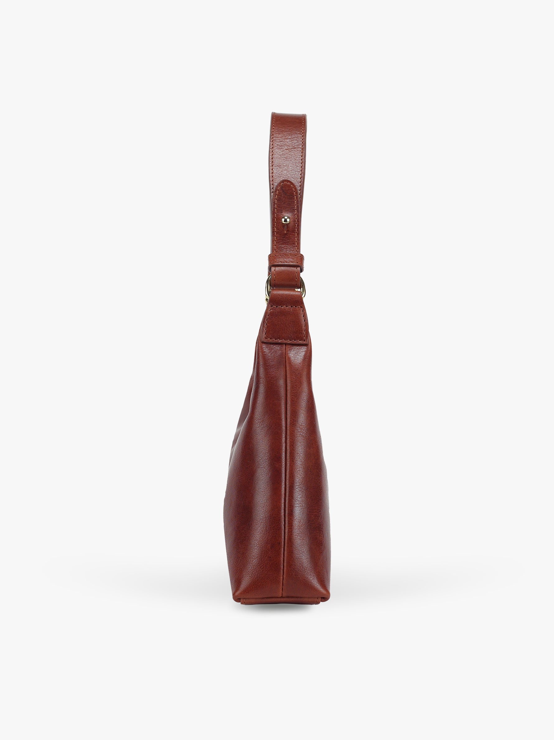 Handcrafted Genuine Vegetable Tanned Leather Skinny Baguette Grande Vintage Brown for Women Tan & Loom