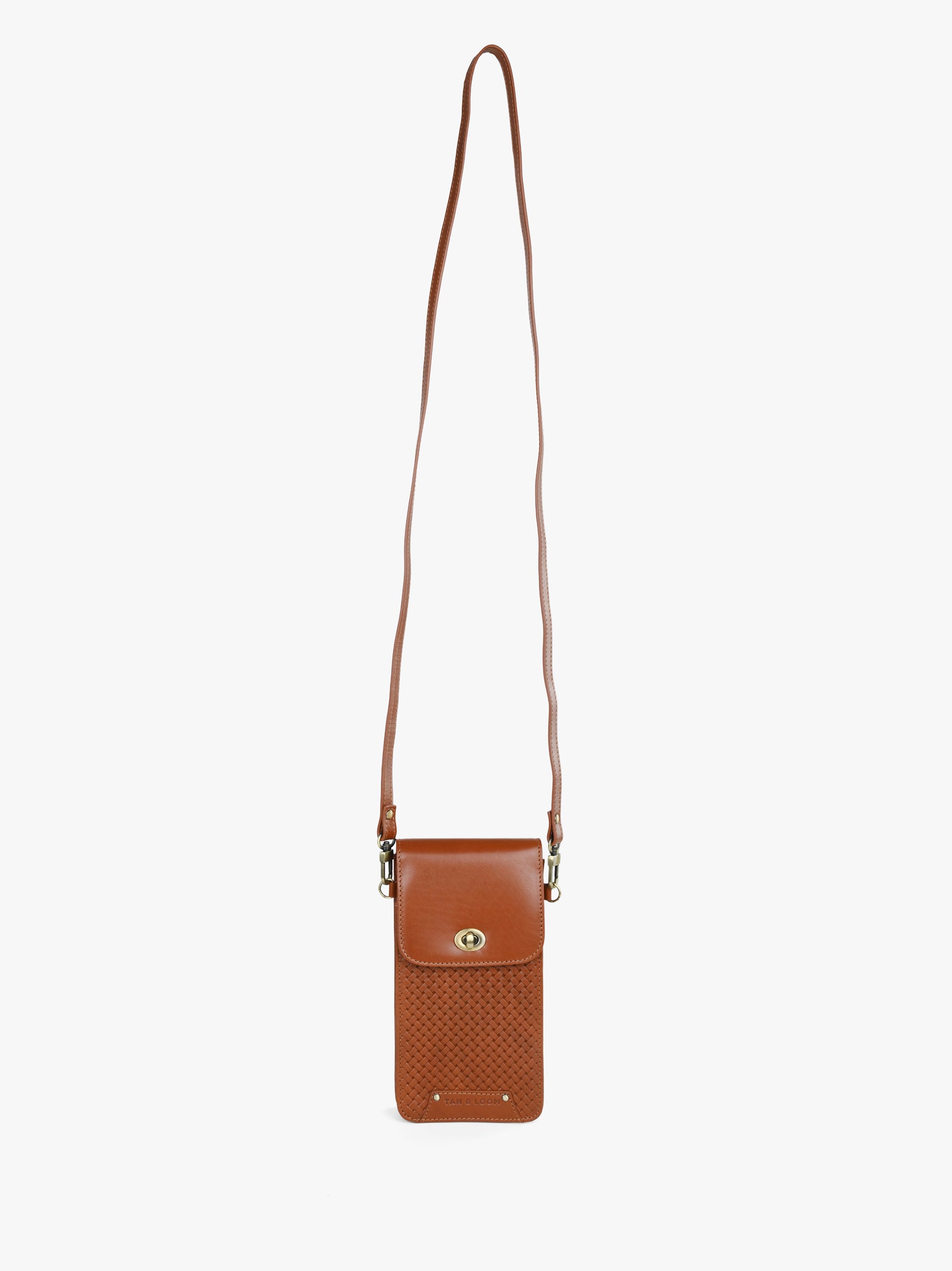 Manhattan Mobile Sling (Cognac)