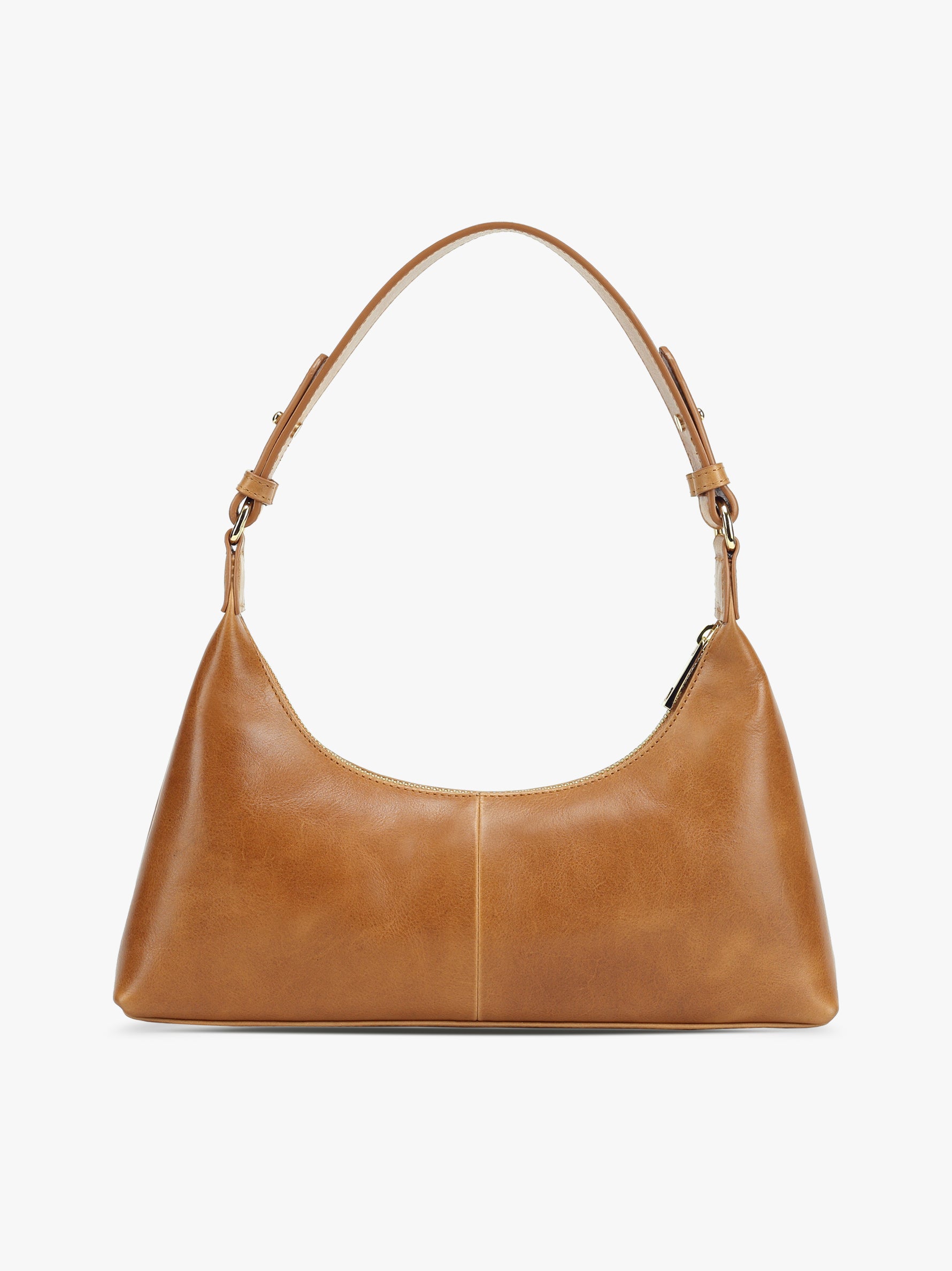 Handcrafted Genuine Vegetable Tanned Leather Skinny Baguette Grande Tuscany Tan for Women Tan & Loom