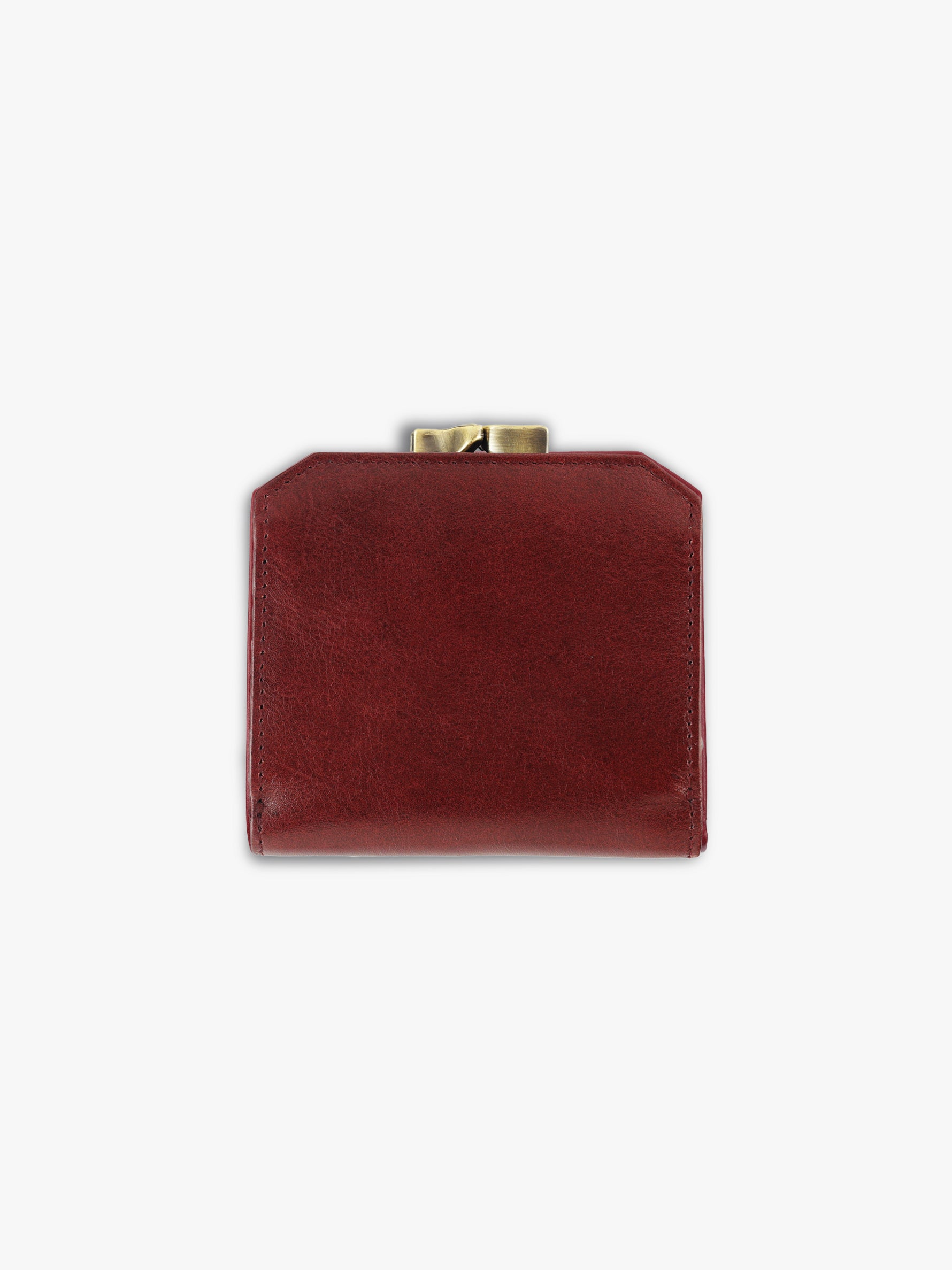 Handcrafted Genuine Vegetable Tanned Leather Pandora's Purse Dark Brown for Women Tan & Loom