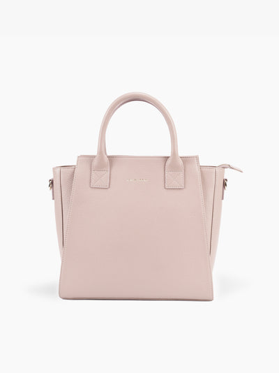Handcrafted genuine leather Gamechanger Handbag for women Nude Pink