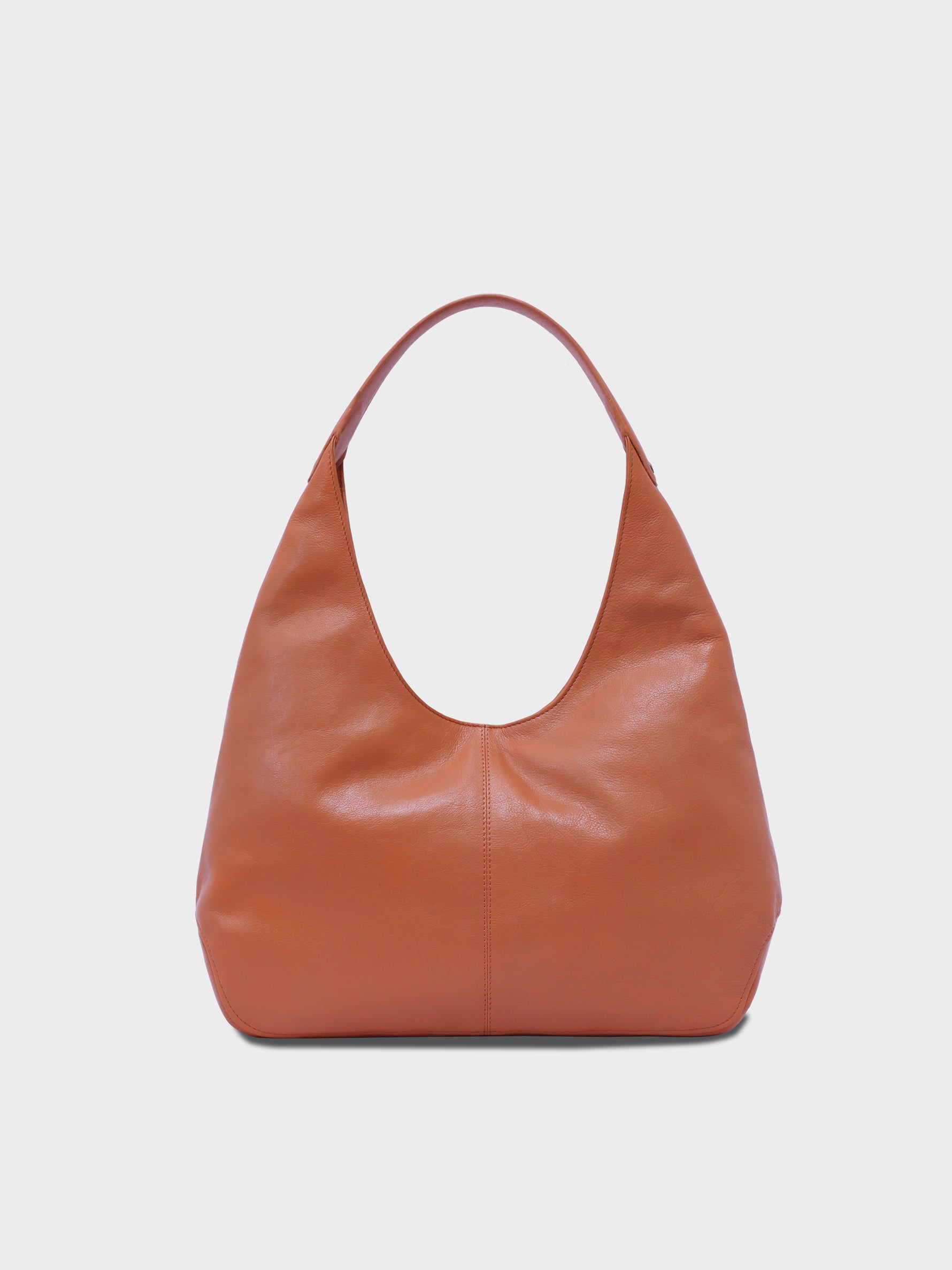 Handcrafted Genuine Vegetable Tanned Leather Hippie's Hobo Dusty Peach for Women Tan & Loom