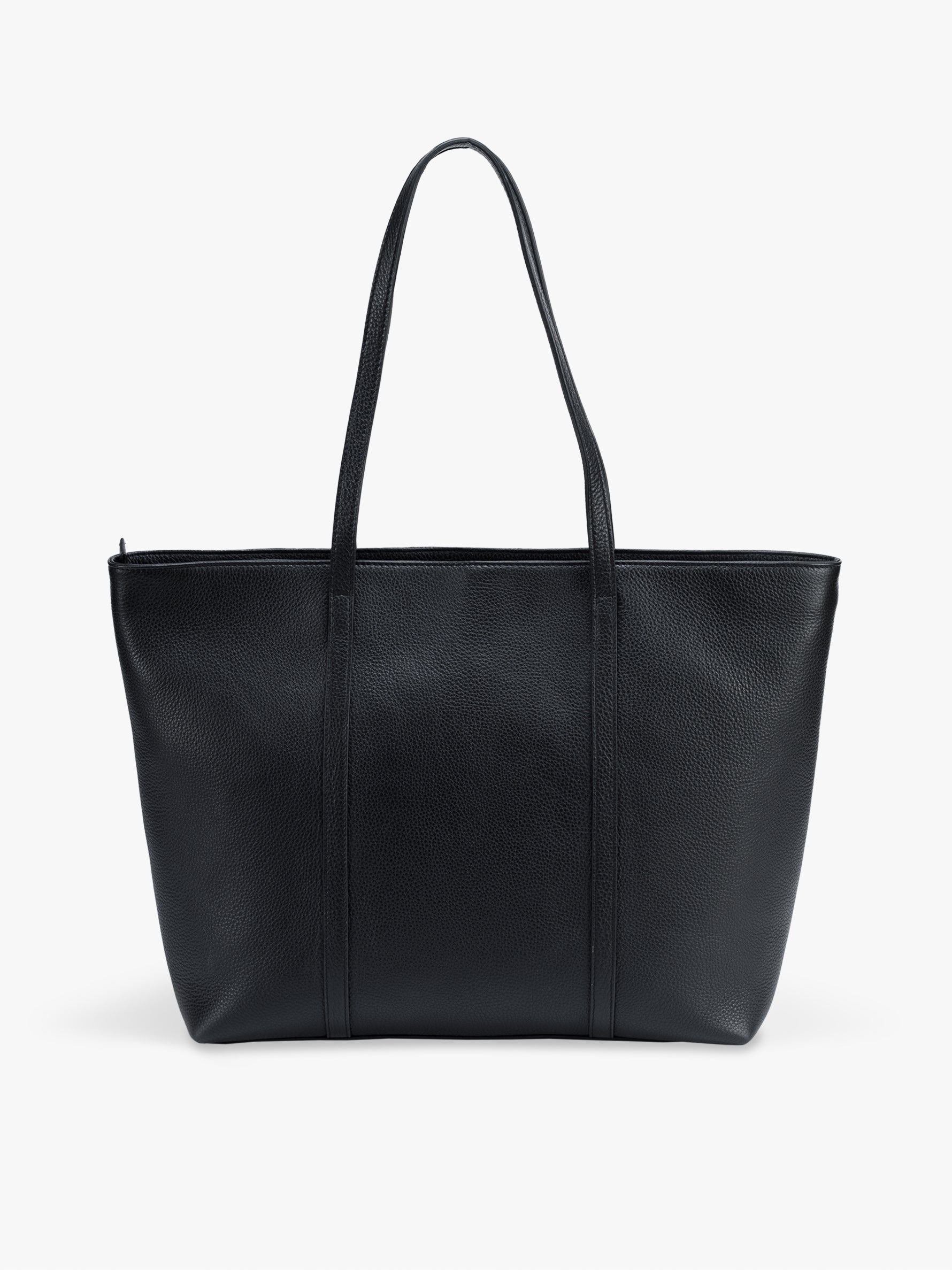 Handcrafted genuine leather 365 days tote bag for women Classic Black