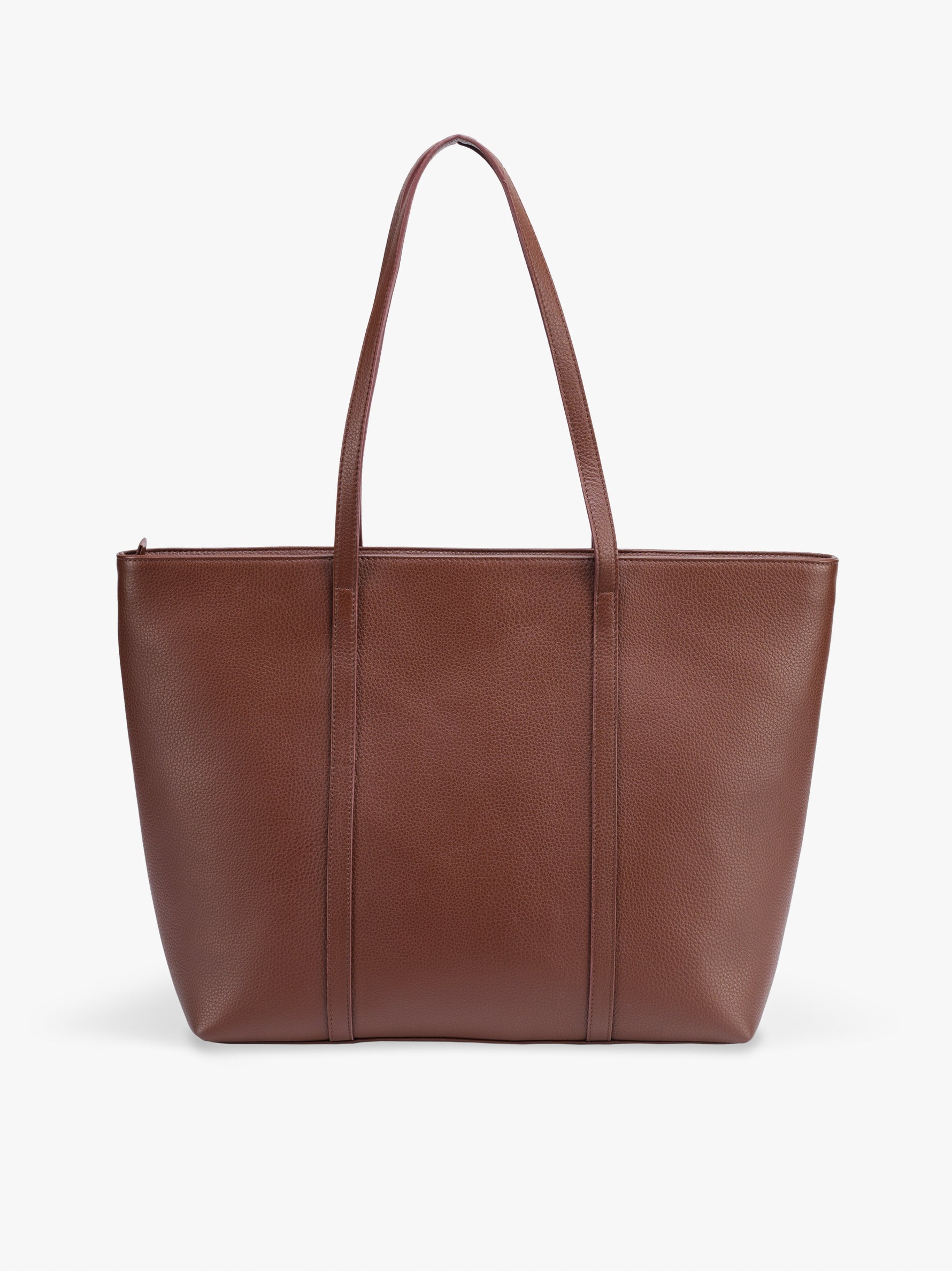 Handcrafted genuine leather 365 days tote bag for women Espresso Brown