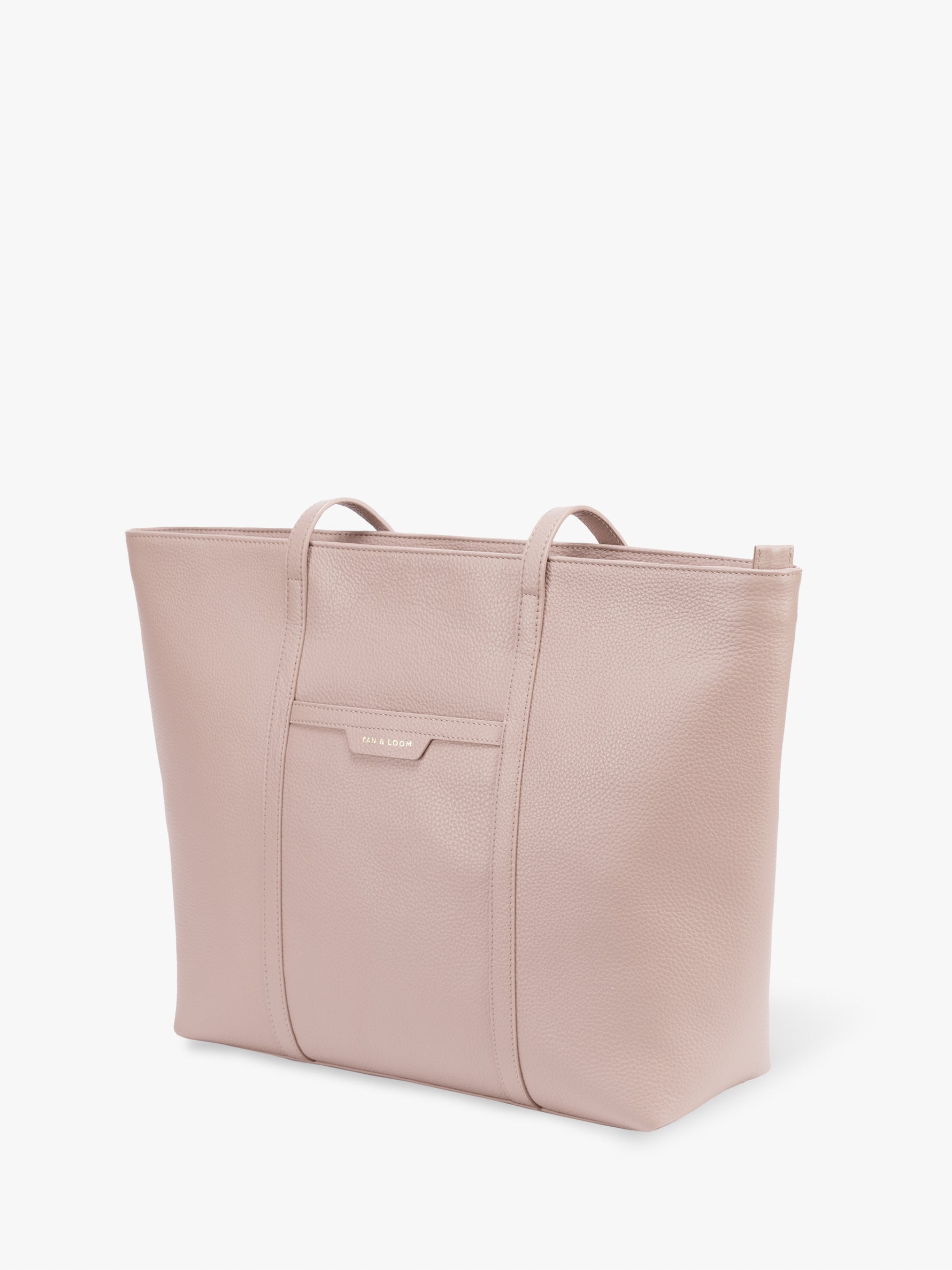 Handcrafted genuine leather 365 days tote bag for women Nude Pink