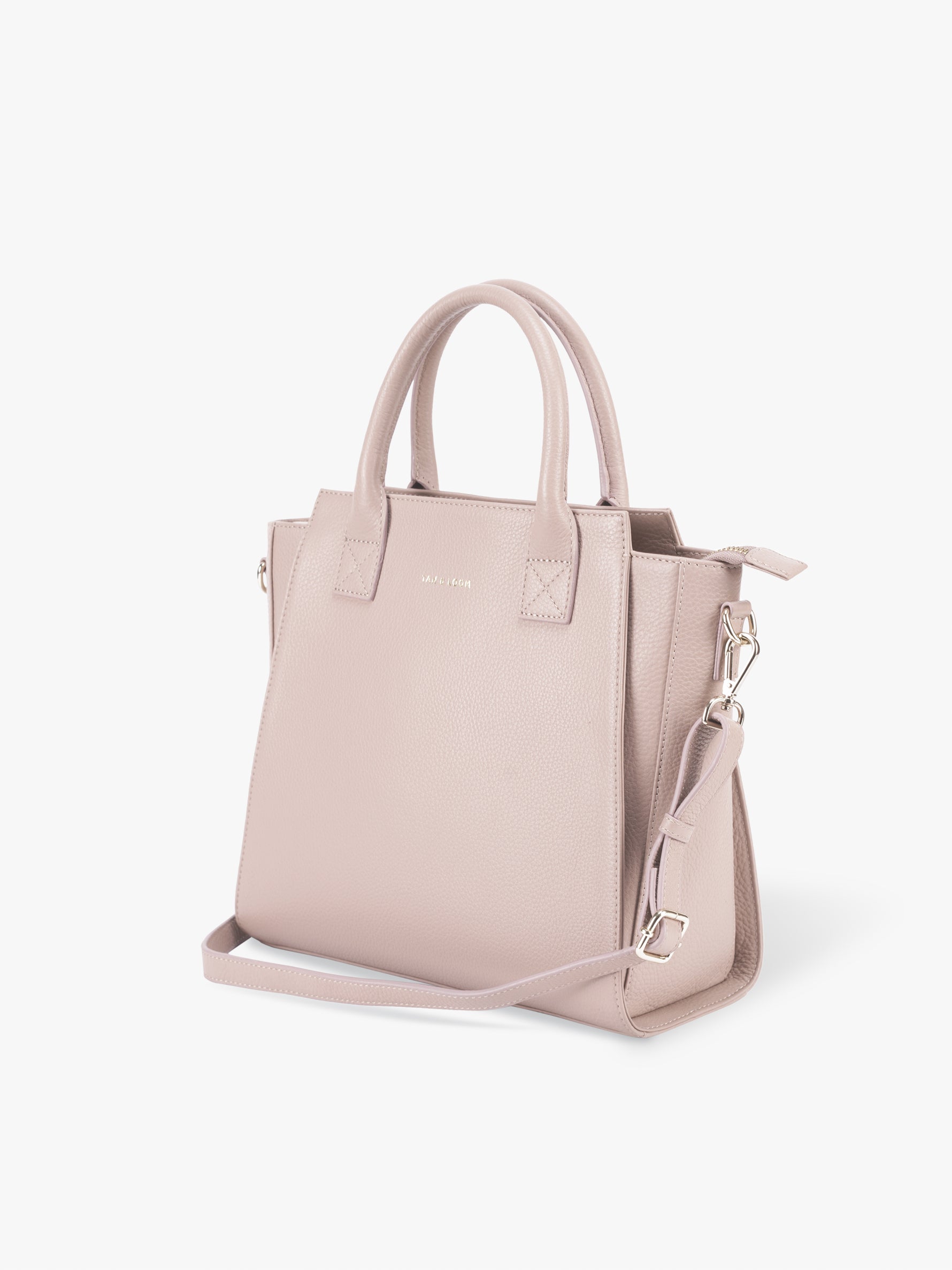 Handcrafted genuine leather Gamechanger Handbag for women Nude Pink