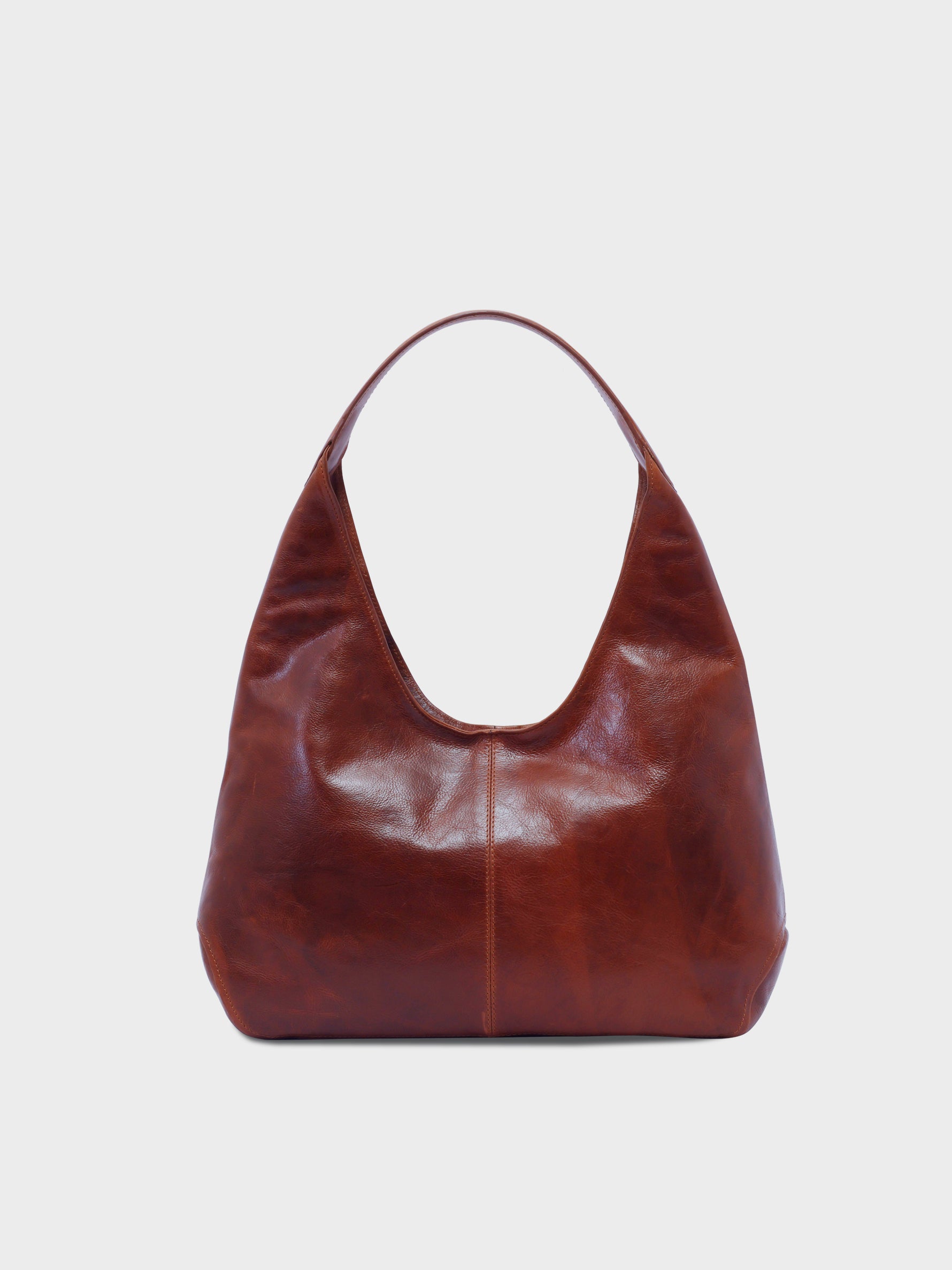 Handcrafted Genuine Vegetable Tanned Leather Hippie's Hobo Vintage Brown for Women Tan & Loom