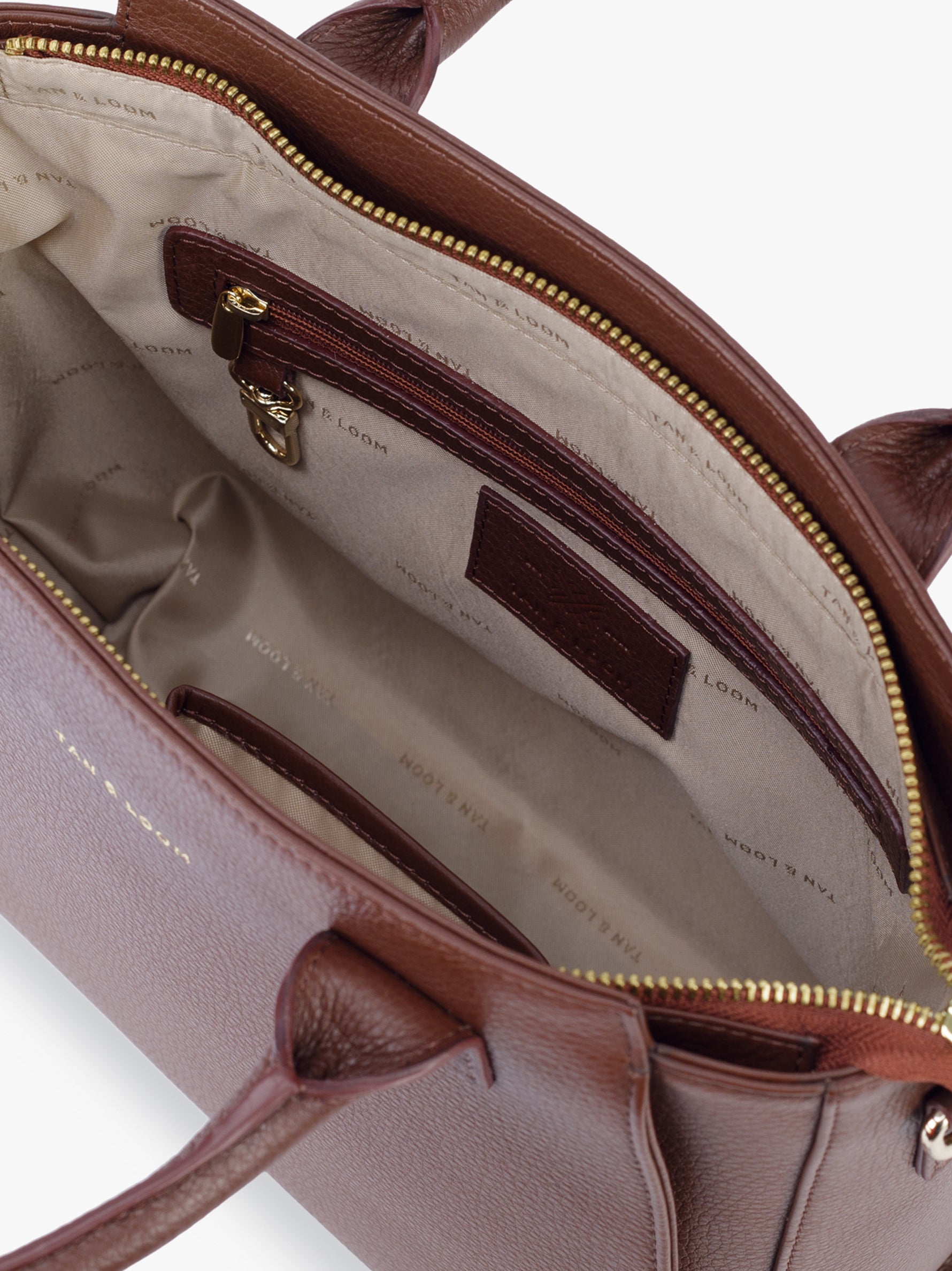 Handcrafted genuine leather Gamechanger Handbag for women Espresso Brown